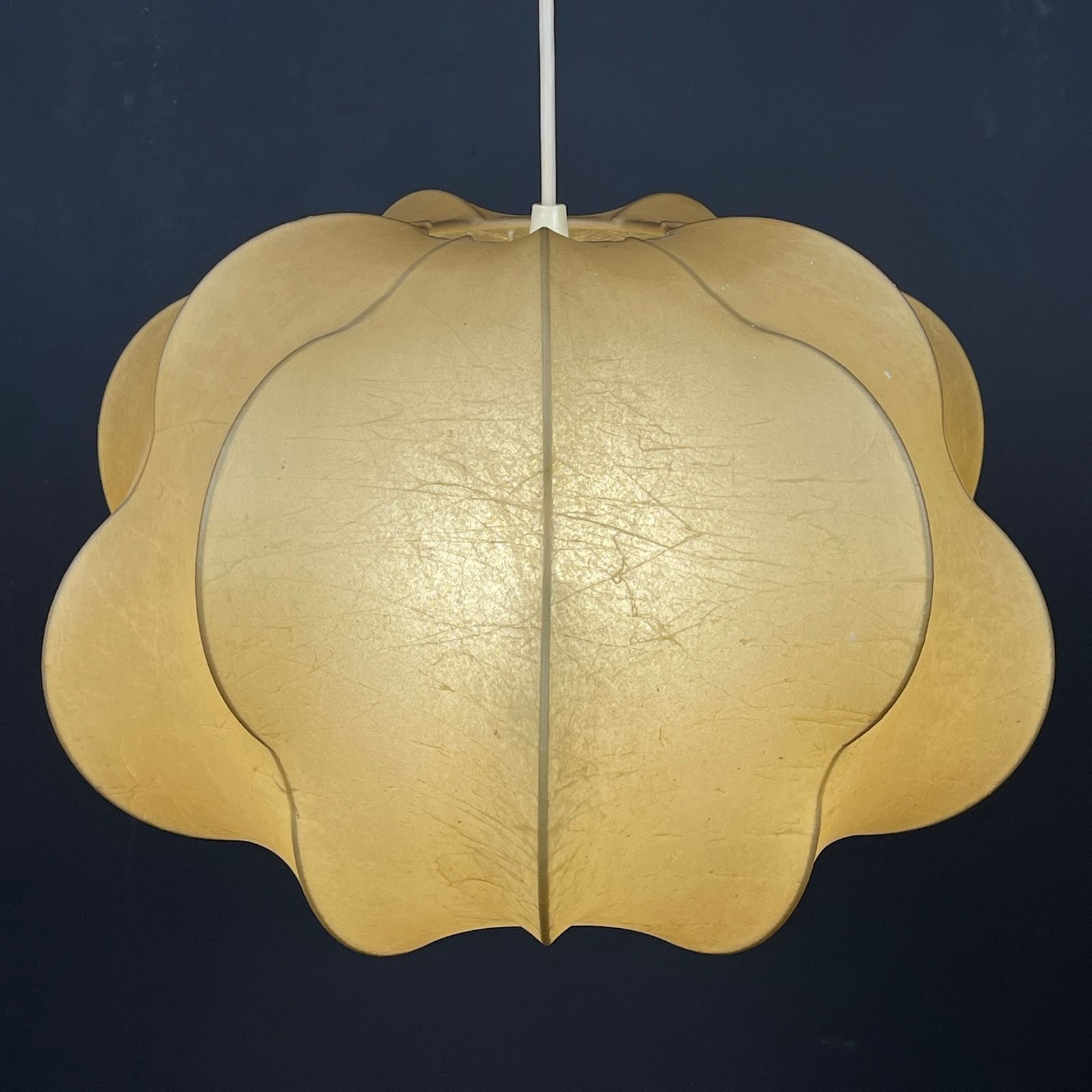 Nuvola Cocoon Chandelier By Tobia Scarpa For Flos, Italy 1962 Iconic Italian Mid Century Modern photo vinterior