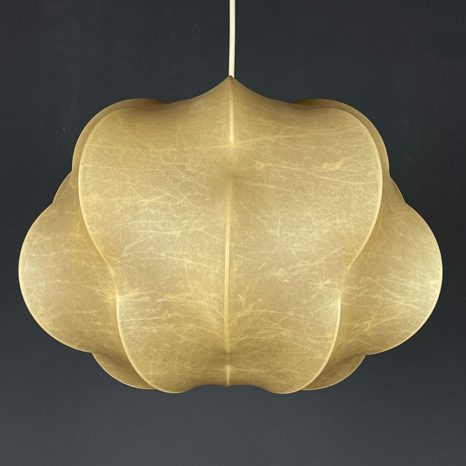 photo for sale Nuvola Cocoon Chandelier By Tobia Scarpa For Flos, Italy 1962 Iconic Italian Mid Century Modern