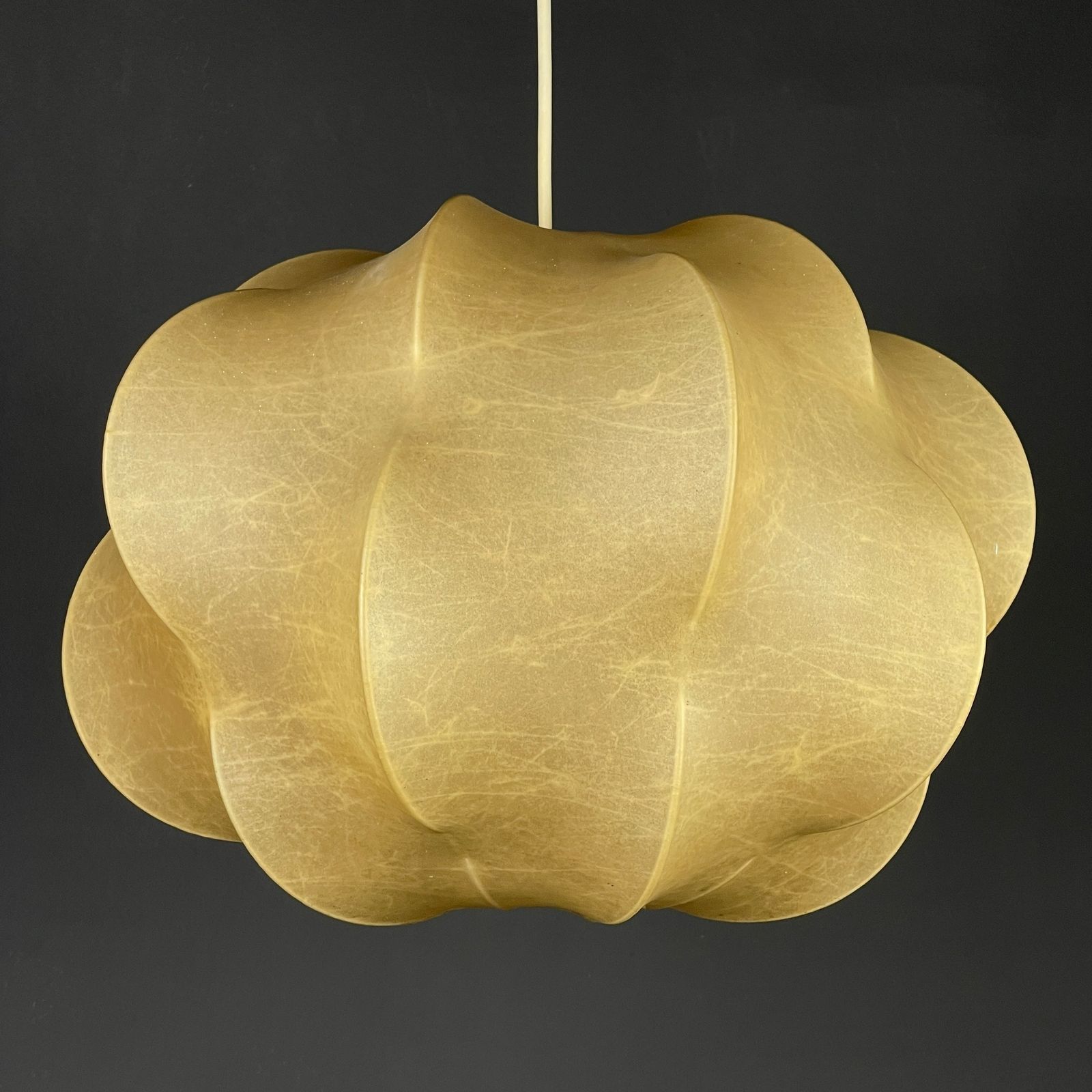 7800.0 Nuvola Cocoon Chandelier By Tobia Scarpa For Flos, Italy 1962 Iconic Italian Mid Century Modern photo