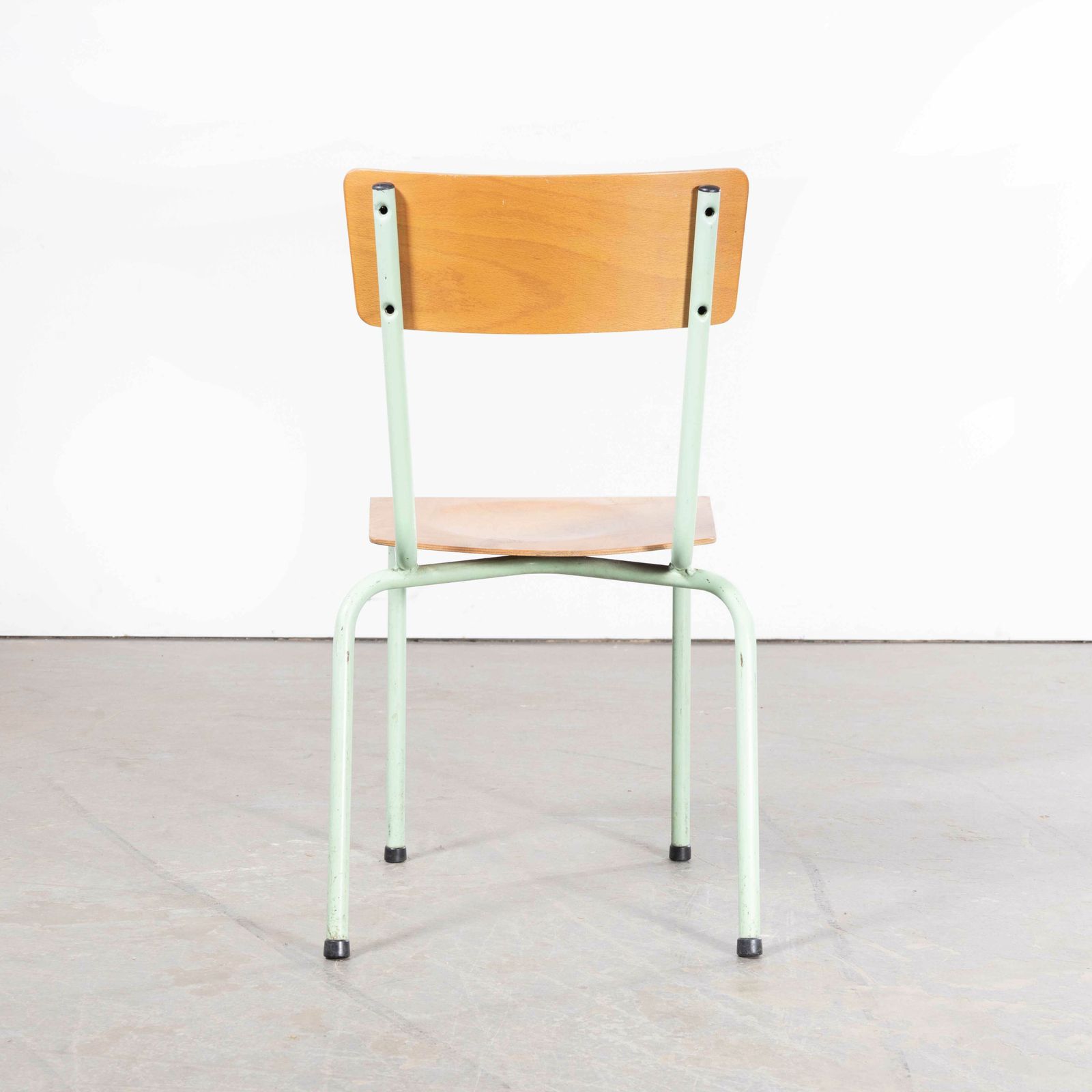 1960’s Original Mint French Stacking University Chairs Wide Back – Set Of Four photo buy