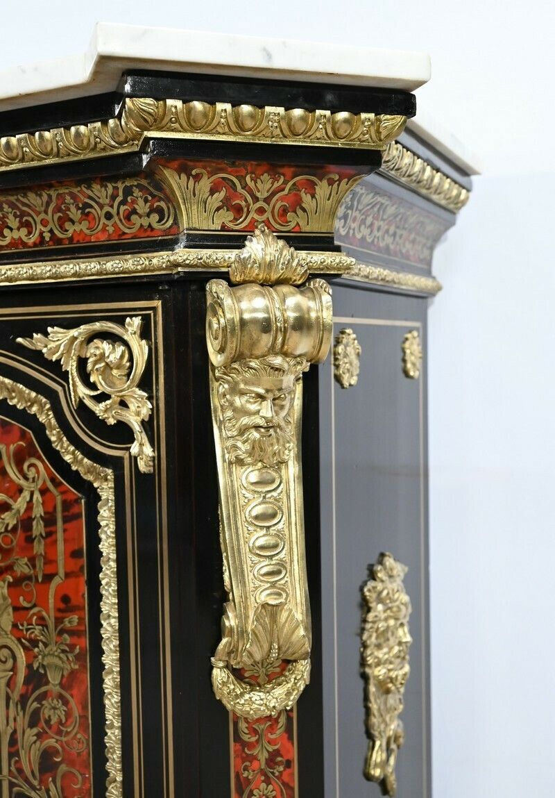 10815.0 “Boule” Marquetry Buffet, Napoleon III Period – Mid 19th Century photo