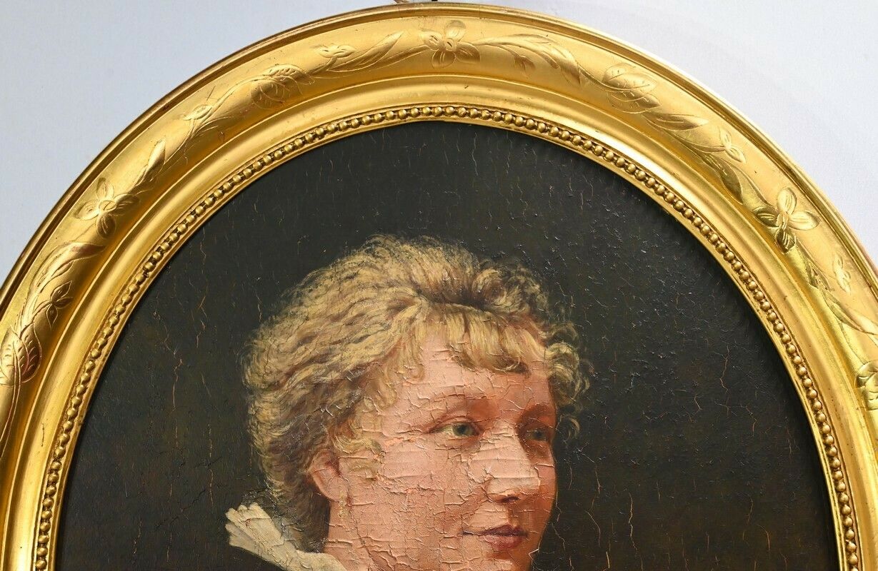 Art Important Oil Painting, 19th Century School – Mid 19th Century photo