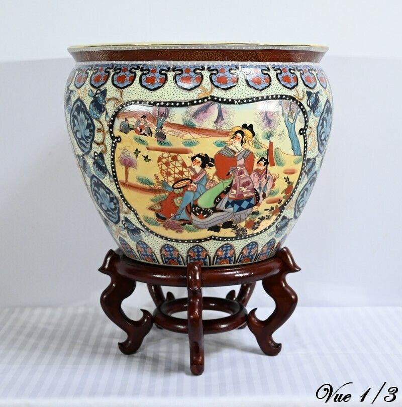 Home Decor Important Porcelain Aquarium, China   Late 19th Century photo
