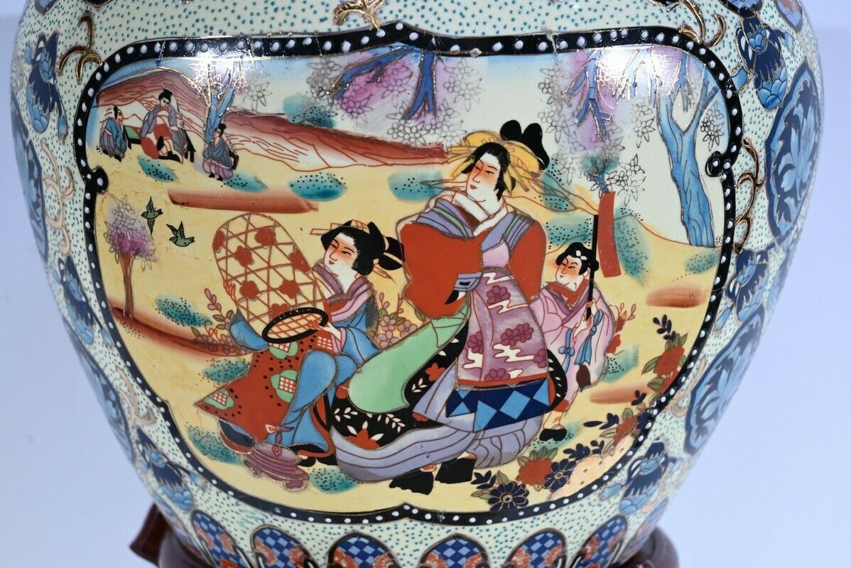 photo vintage Important Porcelain Aquarium, China   Late 19th Century