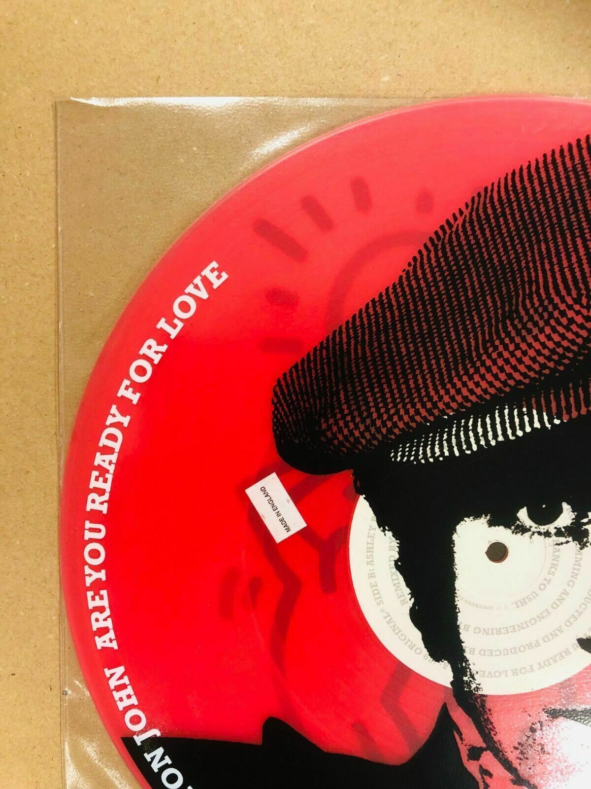 Keith Haring, For Elton John "Are You Ready For Love" Vinyl, 12", 33 Rpm, 1985 photo furniture