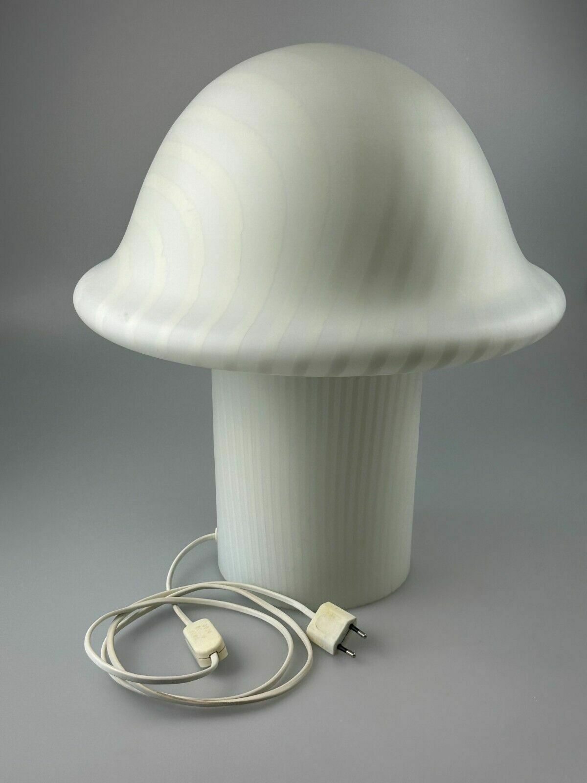 photo vinterior Xl 60s 70s Peill & Putzler Germany Table Lamp Mushroom Glass Space Age