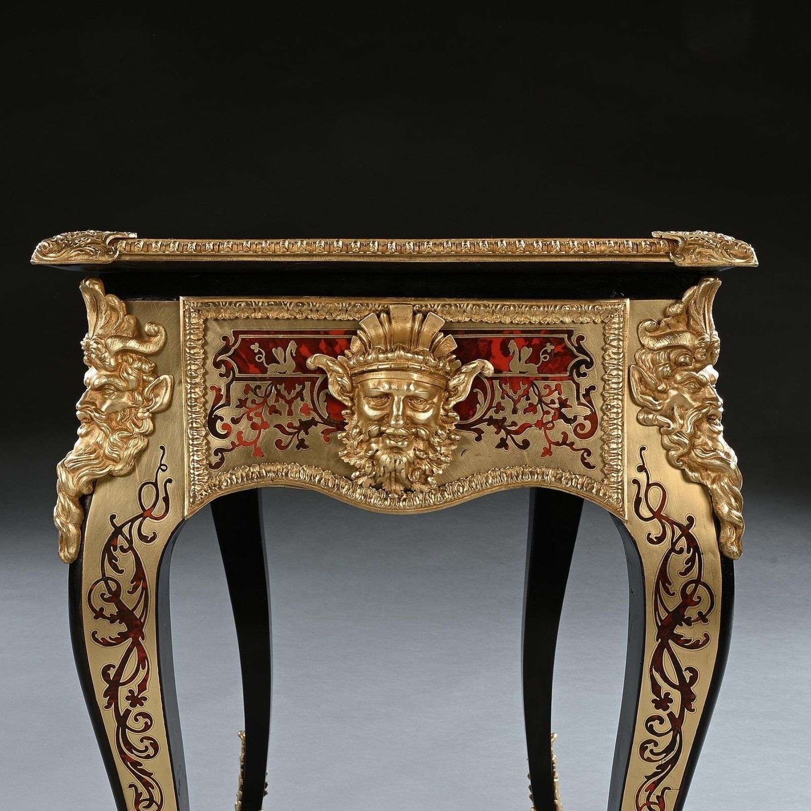 An Exceptional George IV Period Boulle Games Table Attributed To Thomas Parker photo furniture