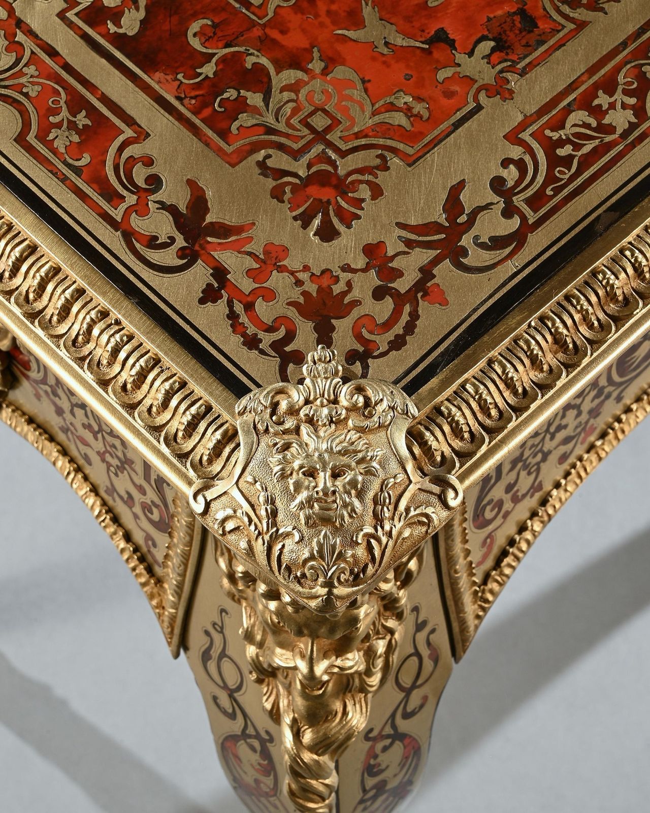 An Exceptional George IV Period Boulle Games Table Attributed To Thomas Parker photo vinterior