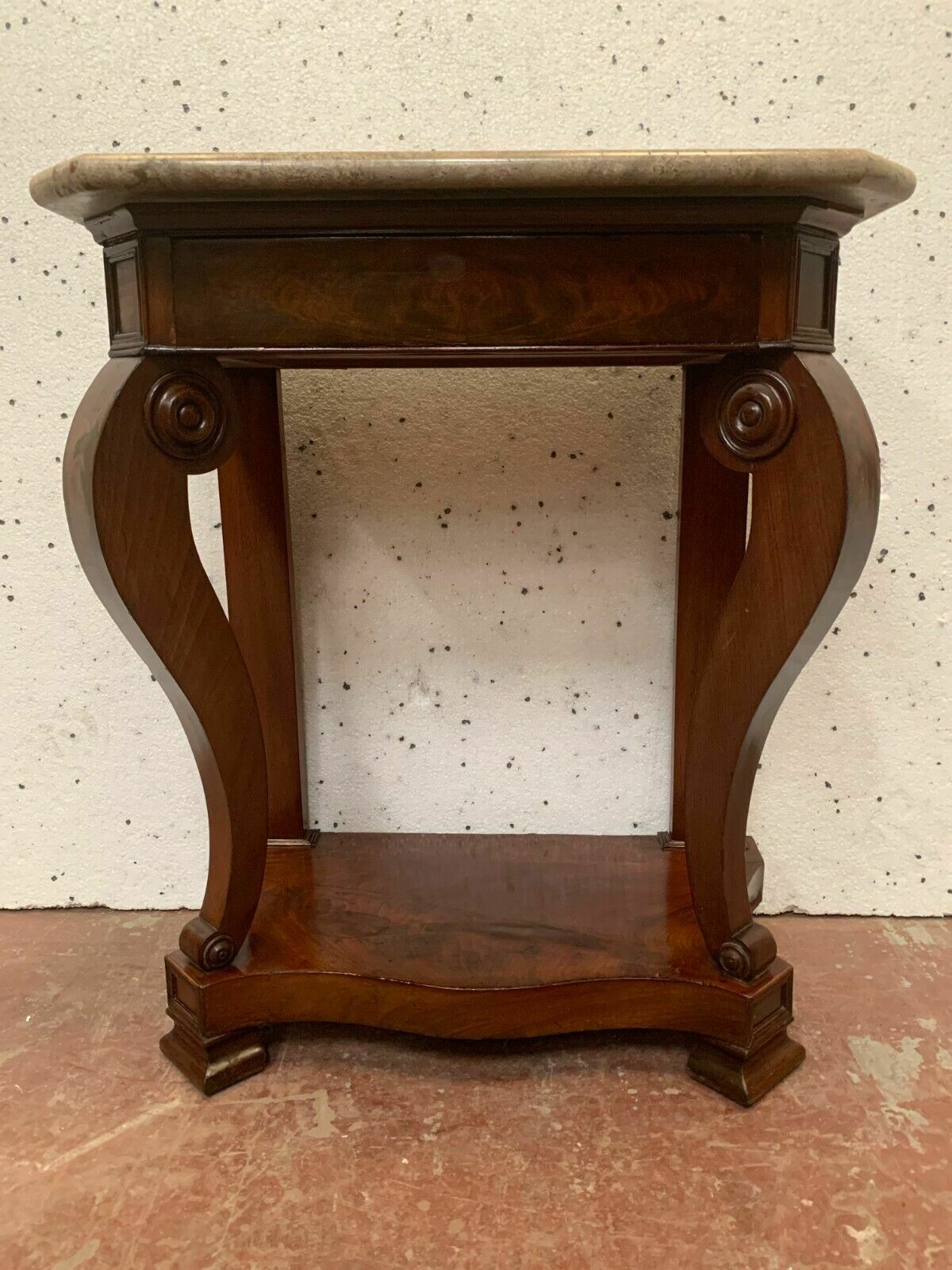 Louis Philippe Console In Mahogany And 19th Century Veneer photo furniture