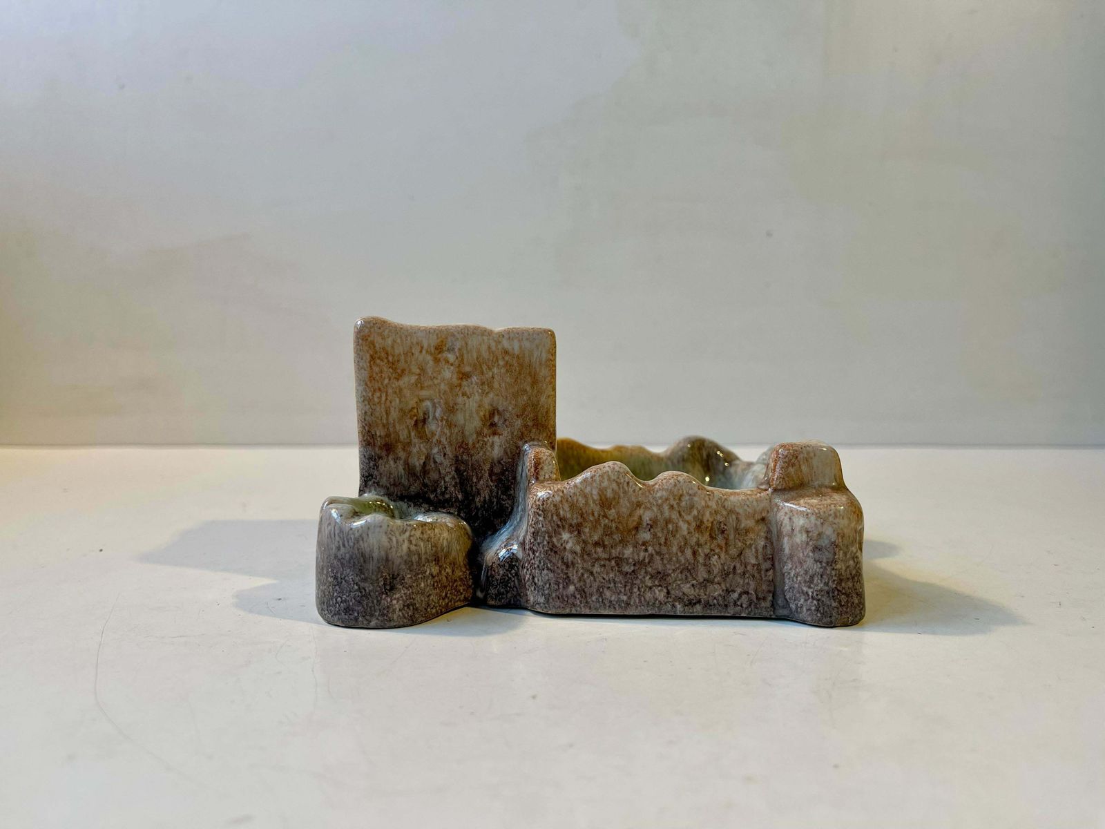 Michael Andersen & Son Smoker's Lagoon   Station In Persia Glazed Ceramic, 1950s photo furniture