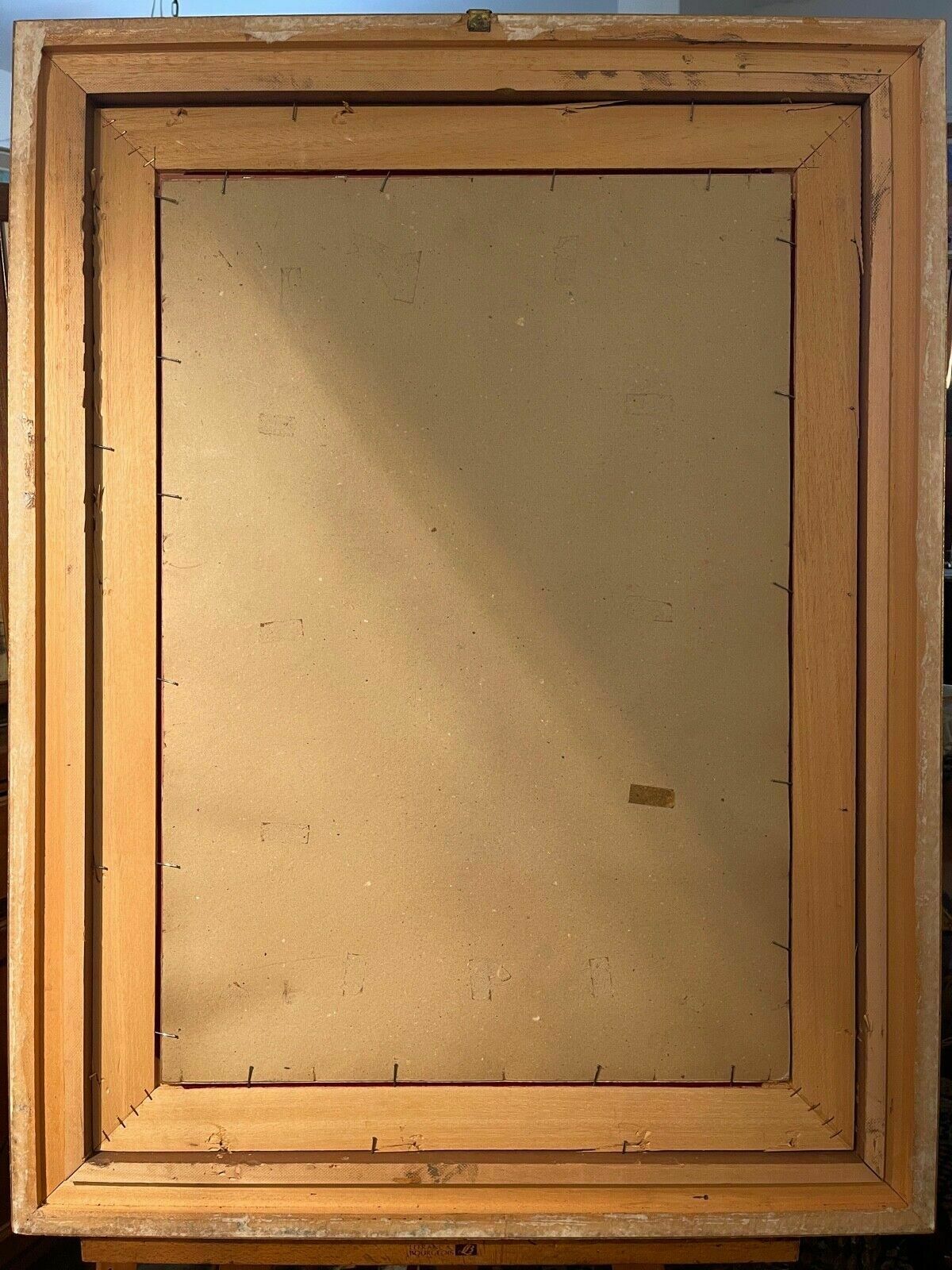 Oil Painting On Cardboard, Planta, Giulio Benzi photo vinterior