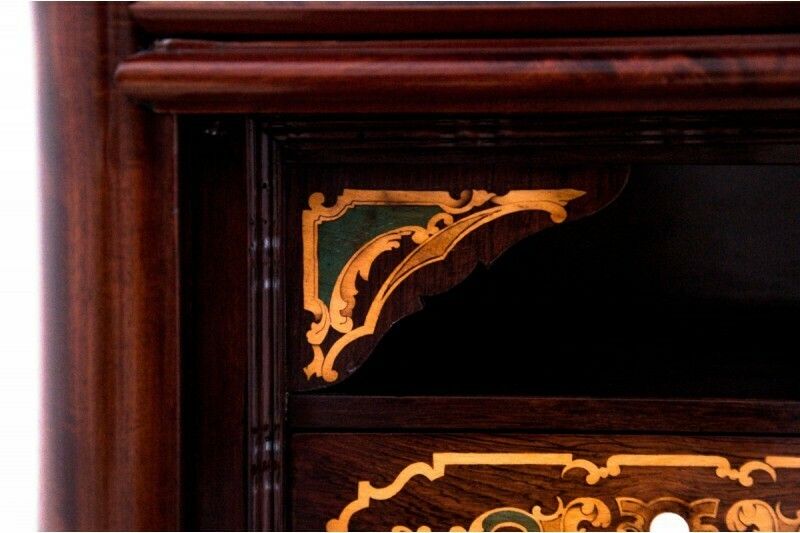photo vinterior Ancient Secretary, Northern Europe, Circa 1860. After Renovation.