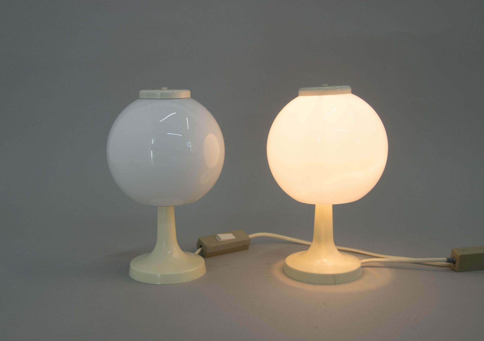 Set Of Two Table Lamps, Czechoslovakia, 1970s photo furniture