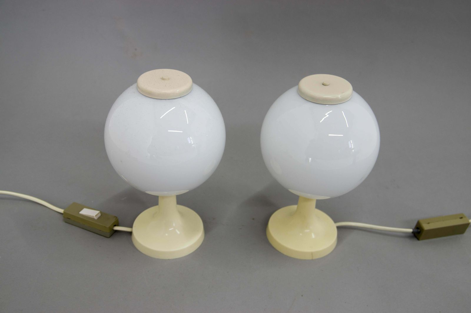 Set Of Two Table Lamps, Czechoslovakia, 1970s photo Lighting