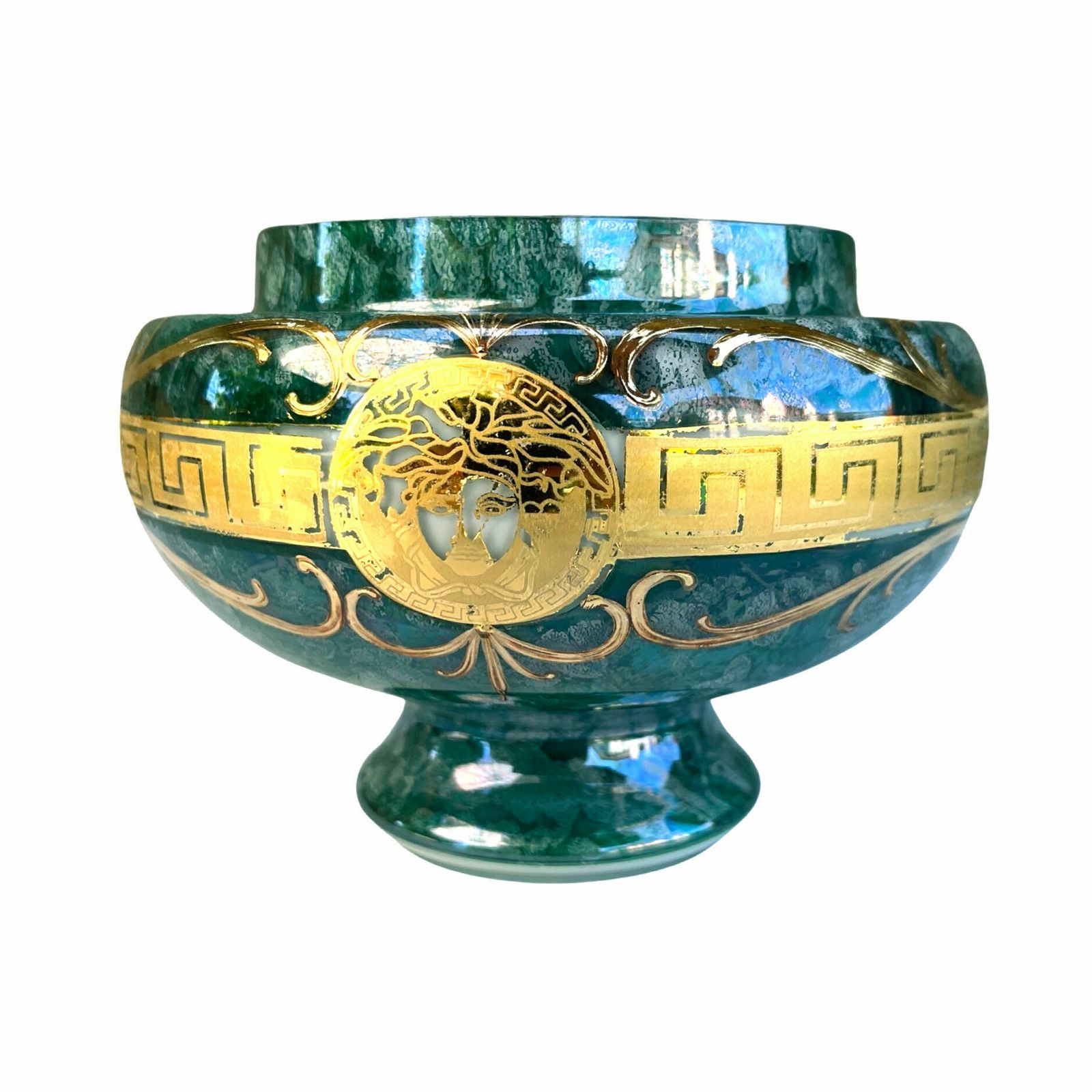 Vase En Verre D’art, Novy Bor, Tchécoslovaquie 1970 photo furniture