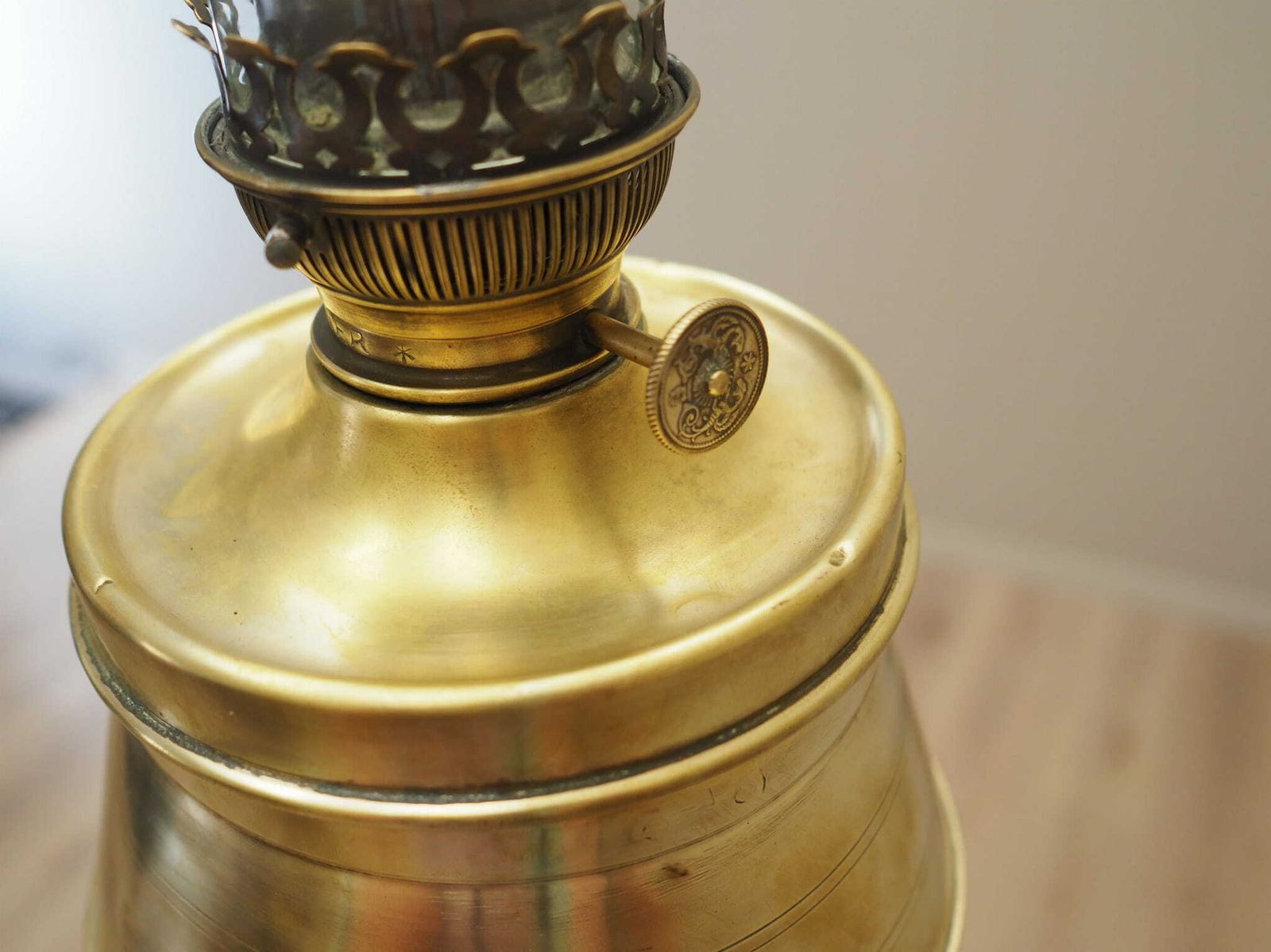 Kerosene Lamp, German Design, 1920s, Manufacturer: Ehrich & Graetz photo buy