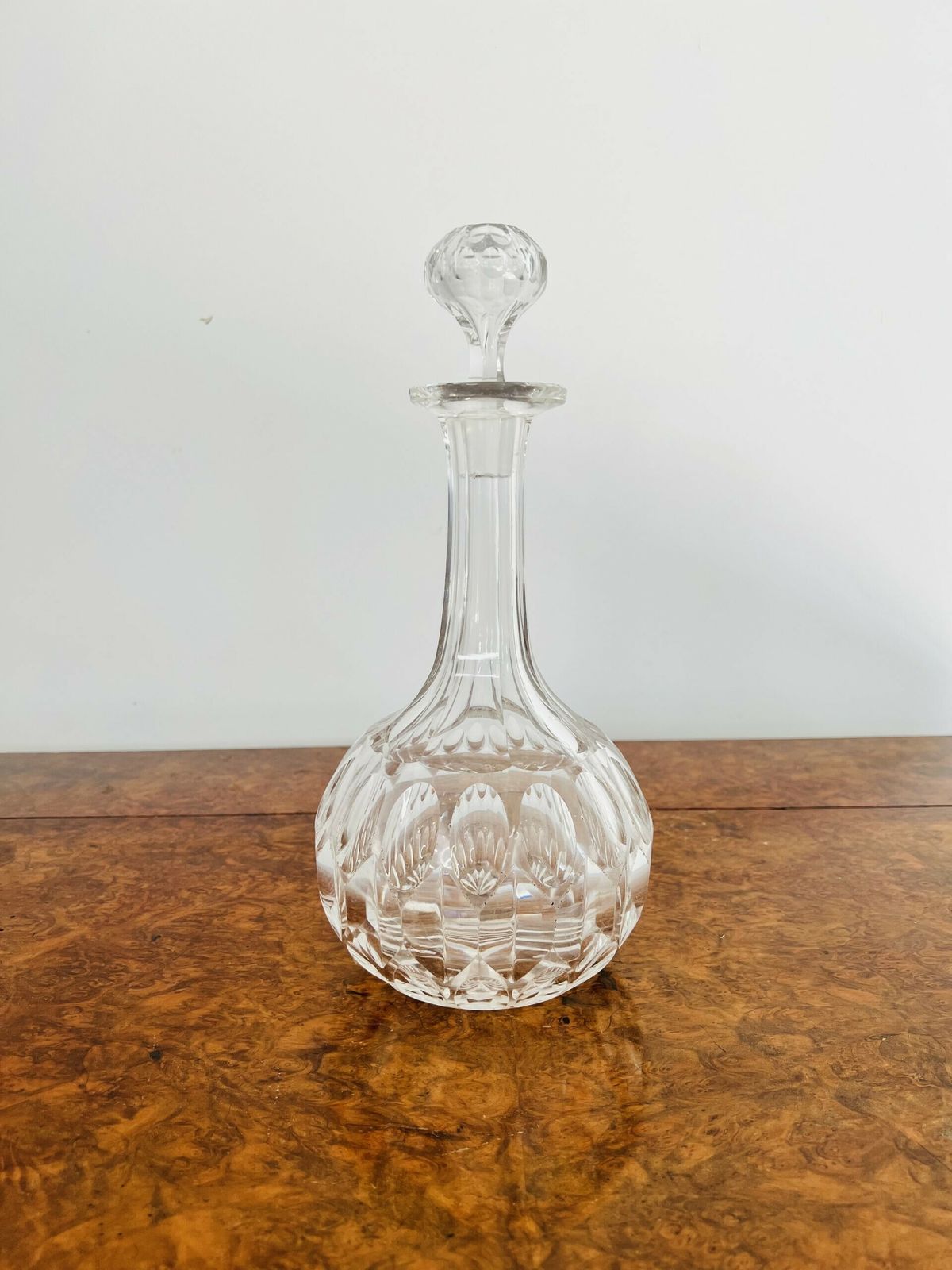 Victorian Quality Cut Glass Decanter