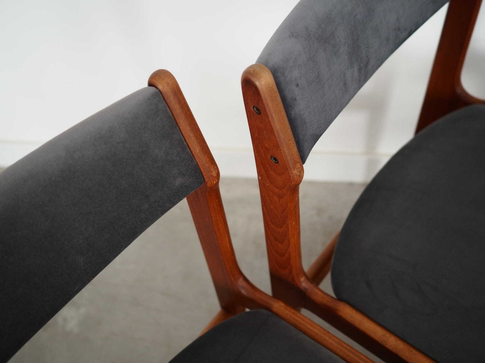 photo furniture Set Of Six Teak Chairs, Danish Design, 1960s, Production: Denmark