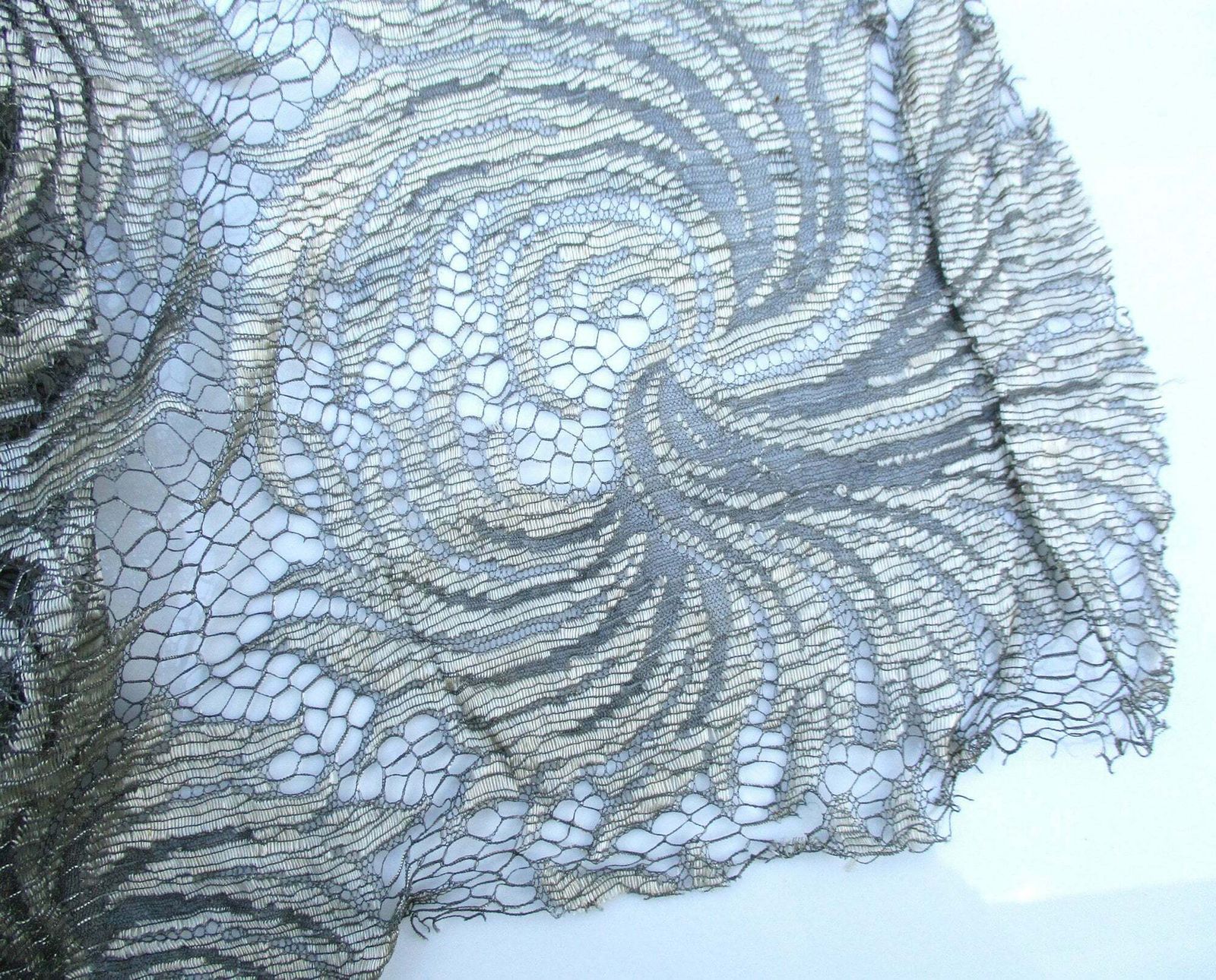 photo furniture Antique French Lace Fabric | Bridal Lace | Dressmaking Lace | Vintage Lace