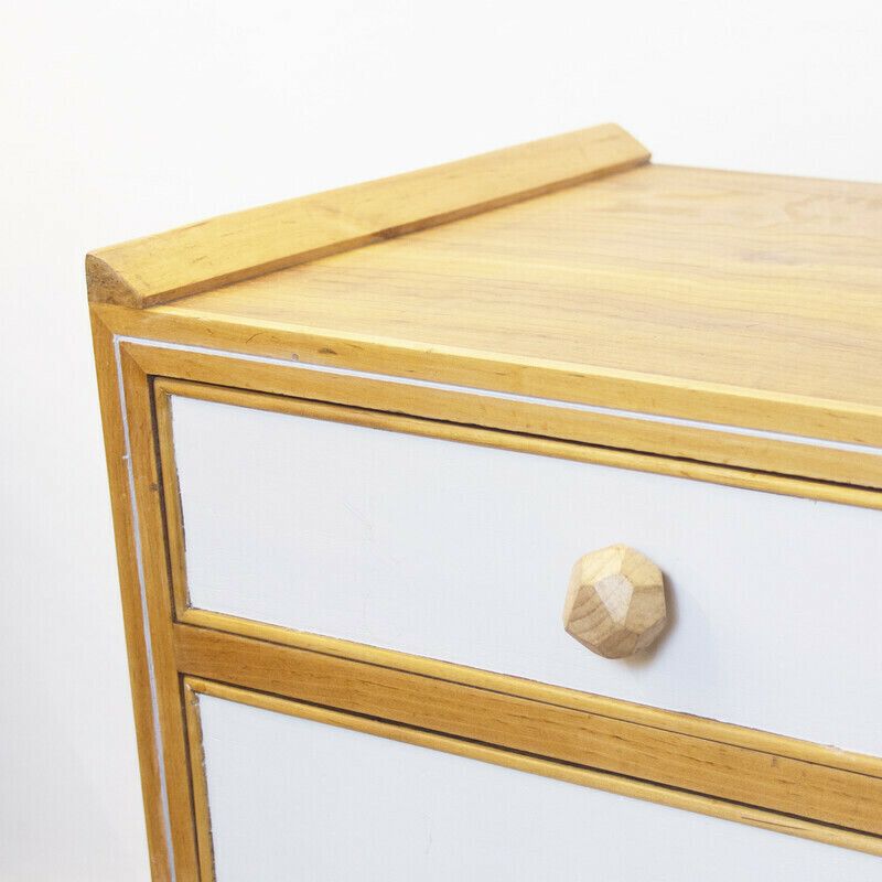 Vintage Chest Of Drawers In Beech And Walnut, Spain 1950 photo buy