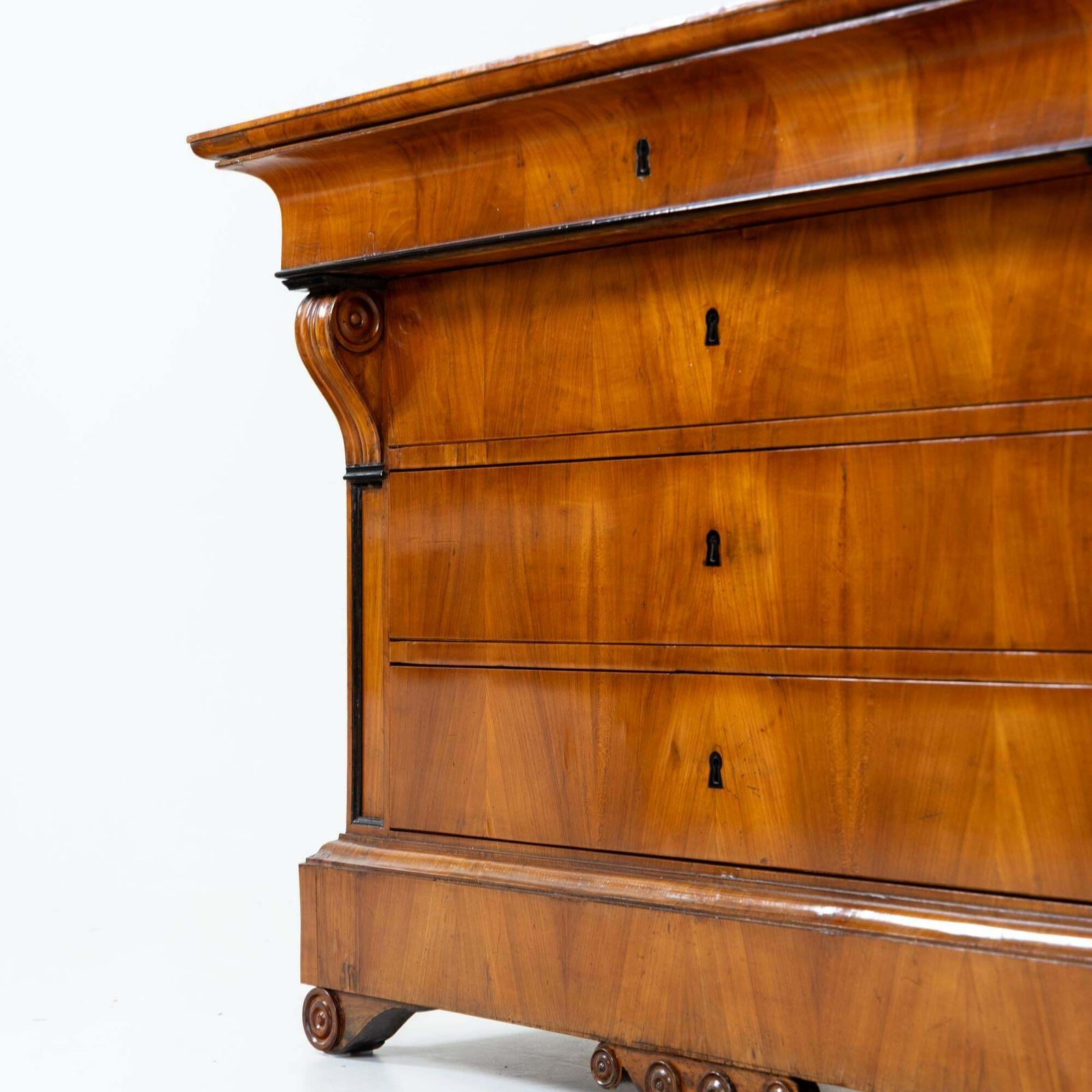 Biedermeier Chest Of Drawers With Cherry Veneer, Circa 1830 photo Furniture