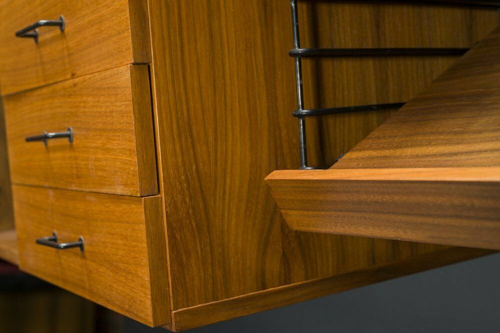 photo furniture Teak Shelving System From Musterring International, 1960s, 19th Century. Set