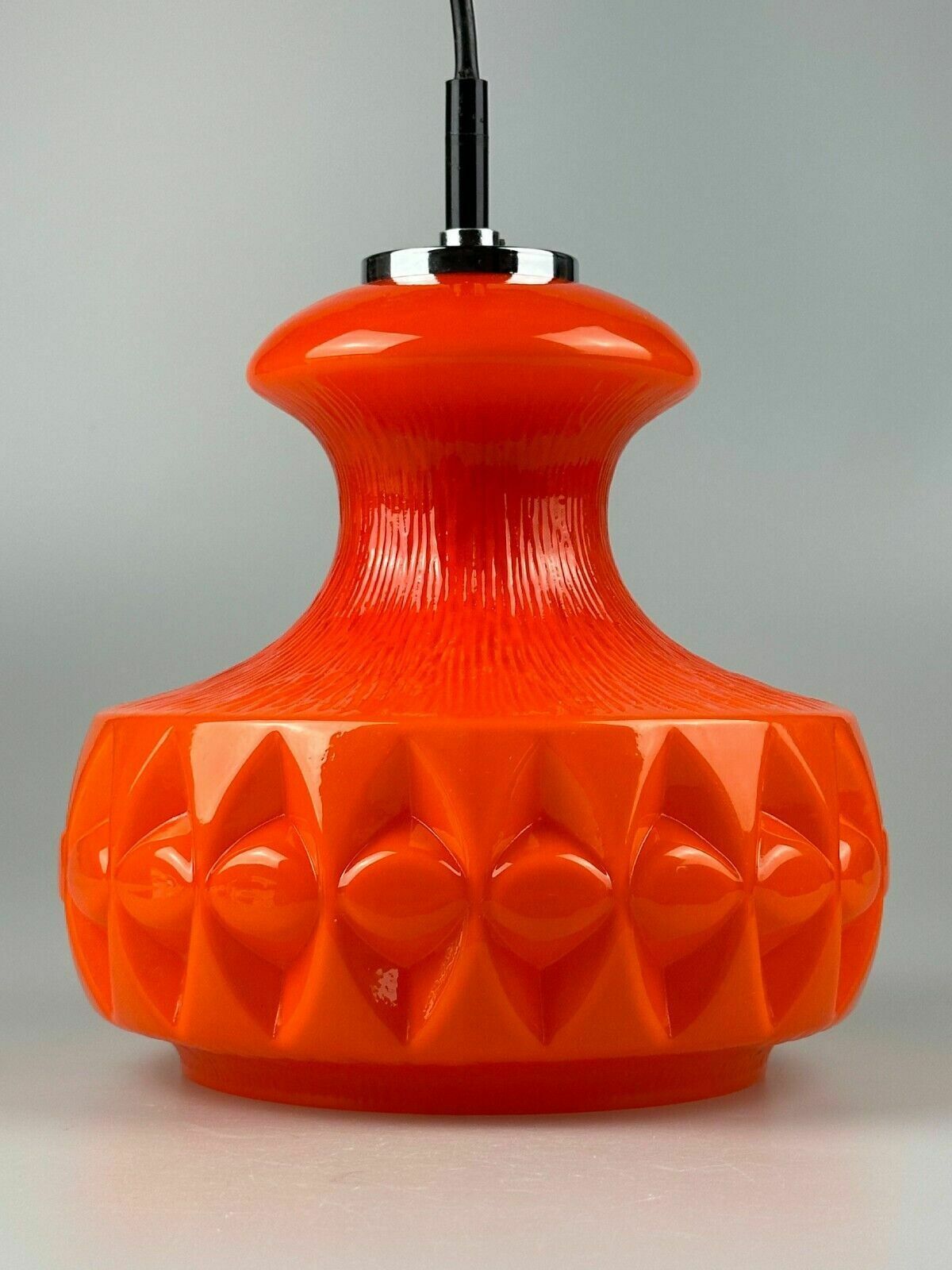 60s 70s Peill & Putzler Hanging Lamp Ceiling Lamp Glass Space Design Lamp photo furniture