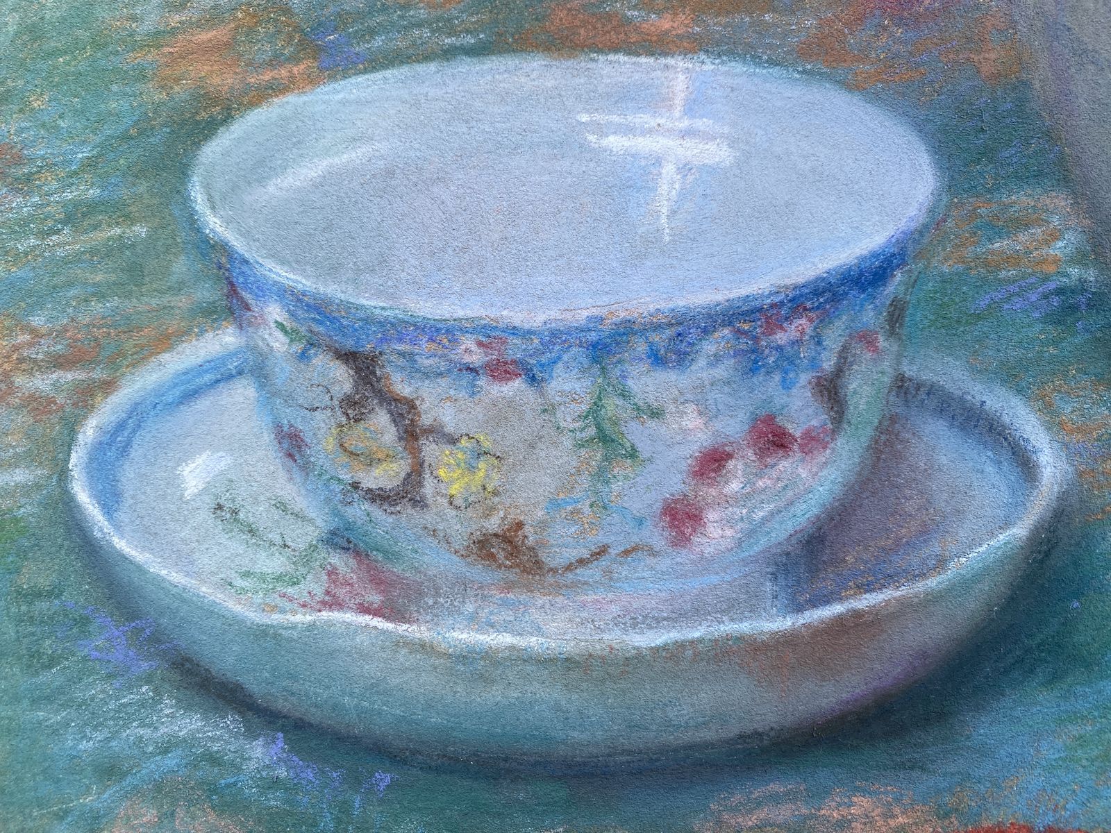 Joseph Vande Fackere, Brugge 1879 – 1946, Les Fleurs Et Accessoires, Pastel photo buy