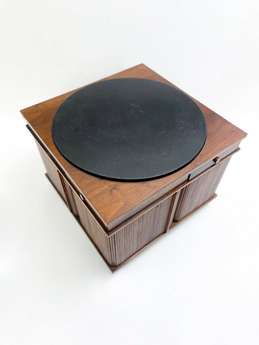 Italian Mid Century Rotating Coffee Table By Gianfranco Frattini photo Furniture