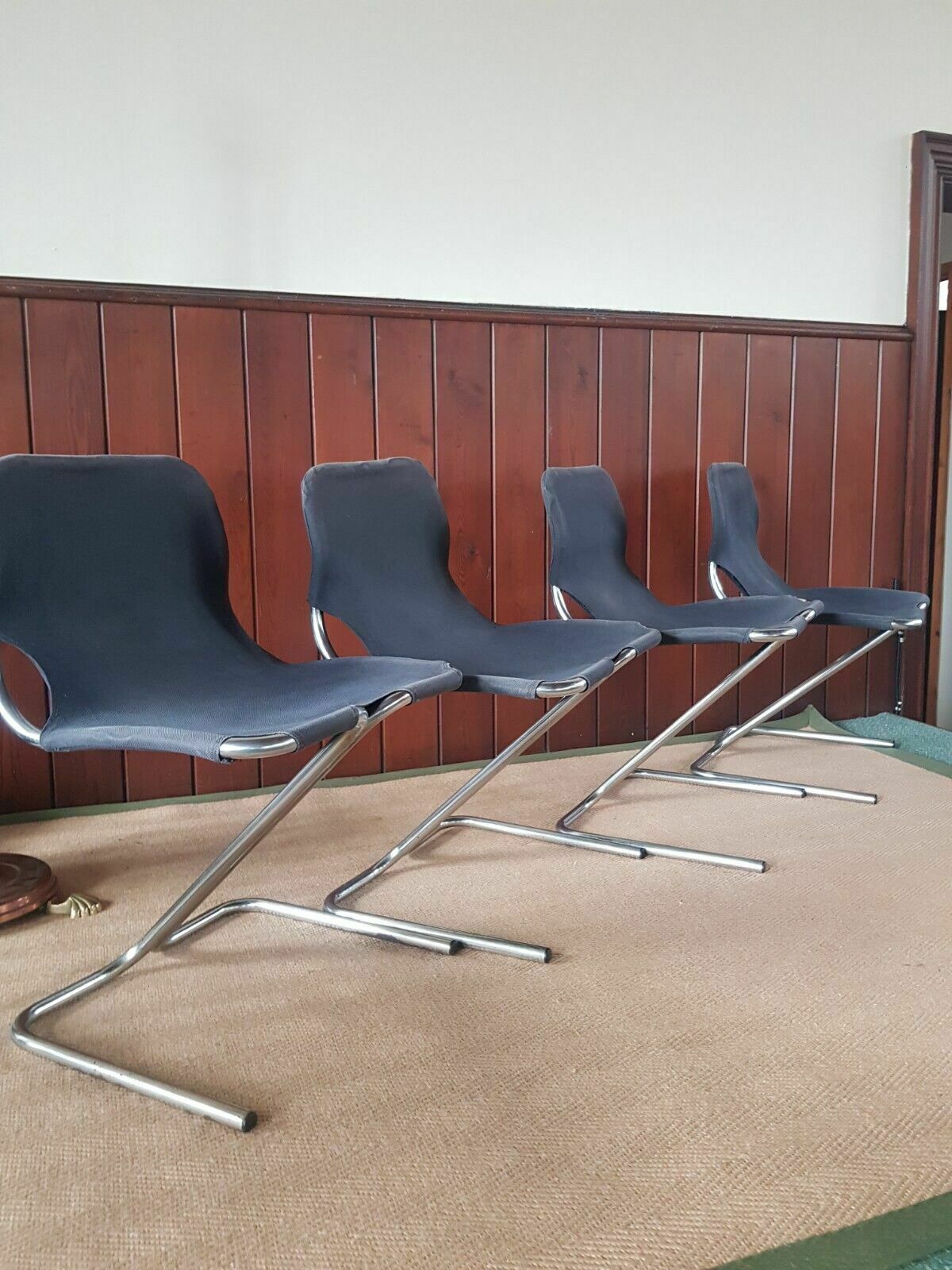 Rare Set Of Mid Century Chairs Ruud Ekstrand And Christer Norman For Dux In 1968