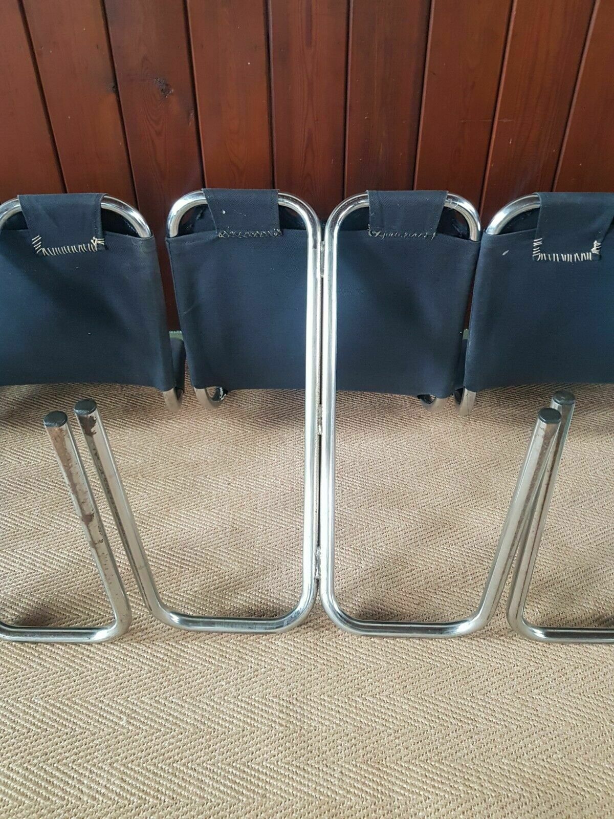 475.0 Rare Set Of Mid Century Chairs Ruud Ekstrand And Christer Norman For Dux In 1968 photo