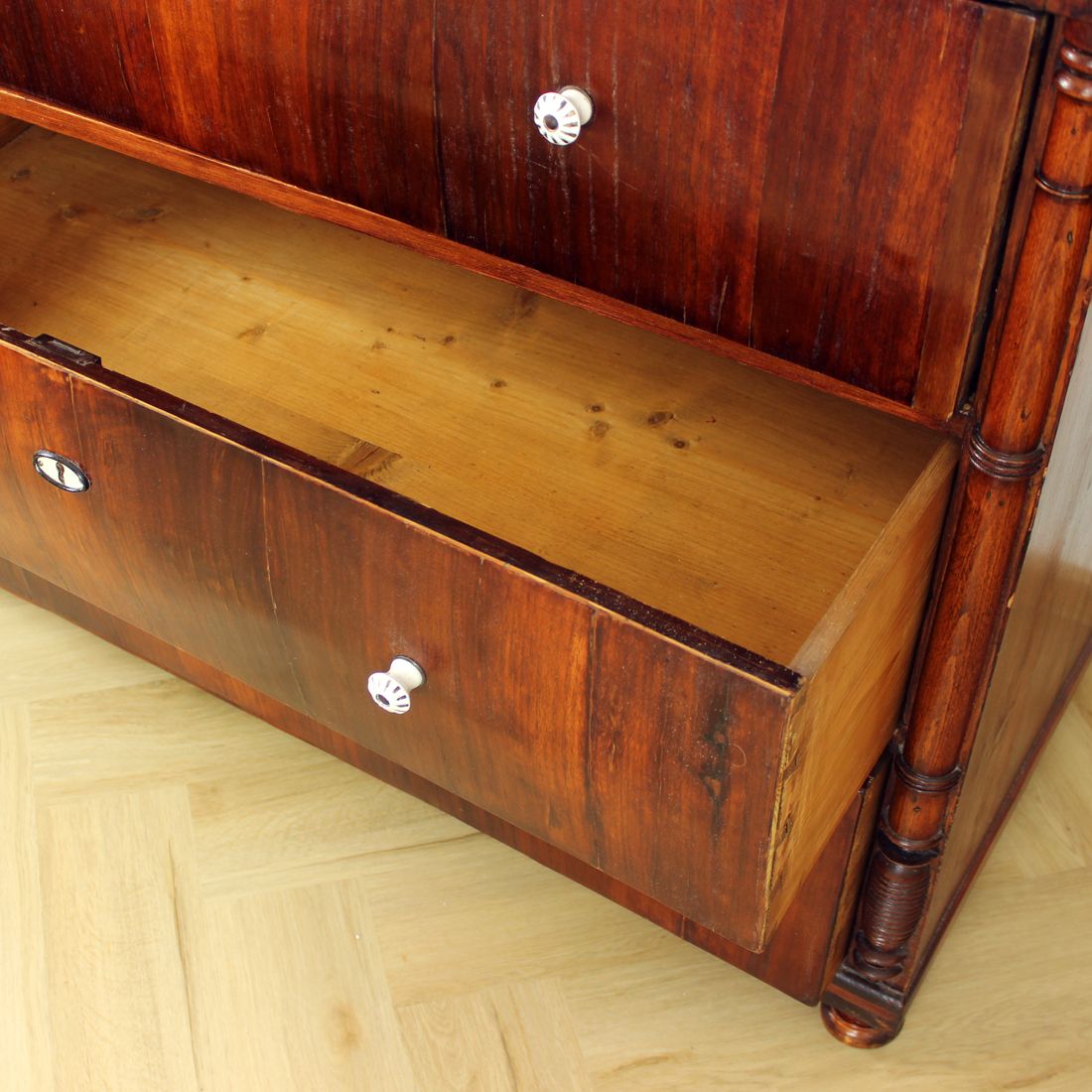 photo for sale Huge Art Deco Chest Of Drawers, Czechoslovakia 1920s