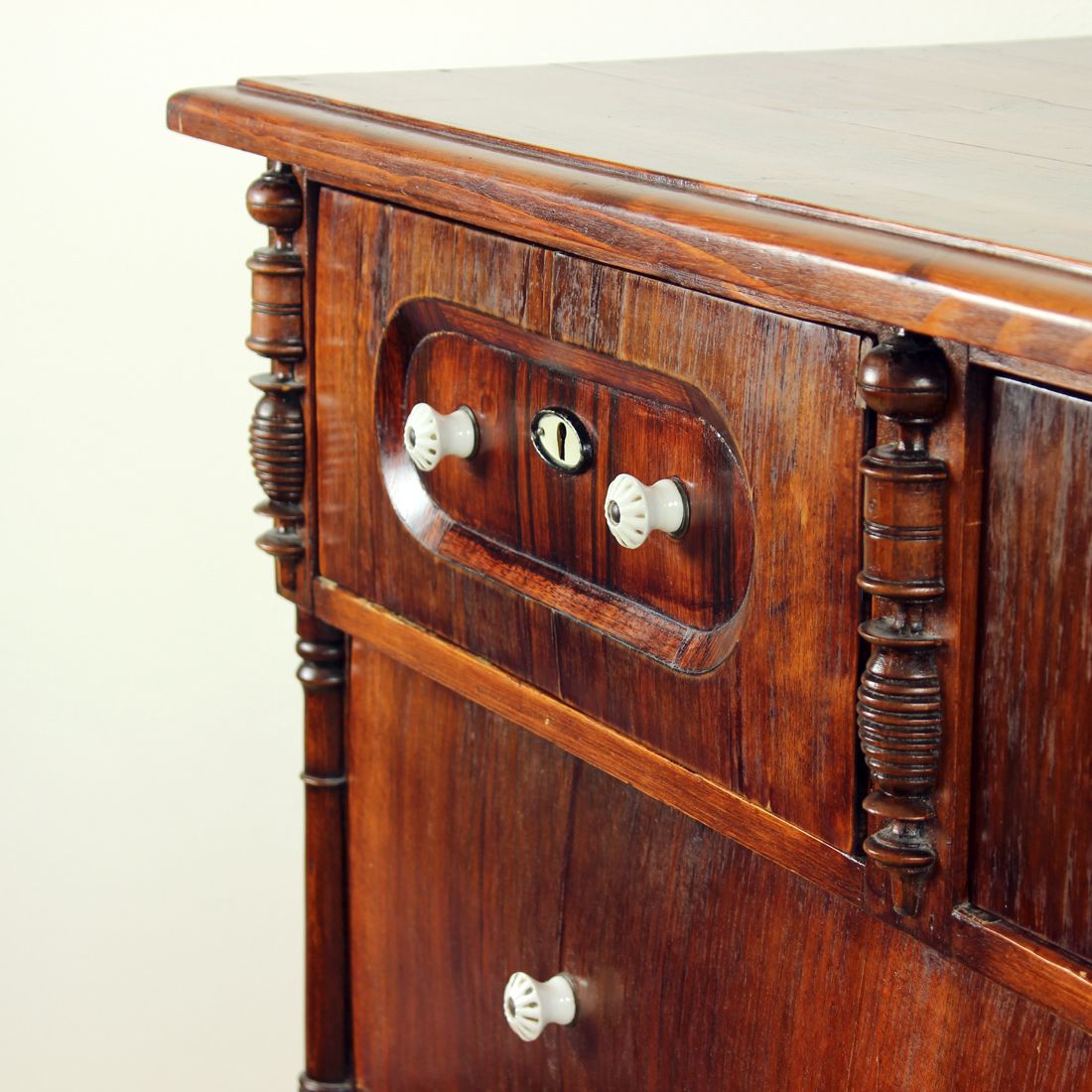 photo vintage Huge Art Deco Chest Of Drawers, Czechoslovakia 1920s