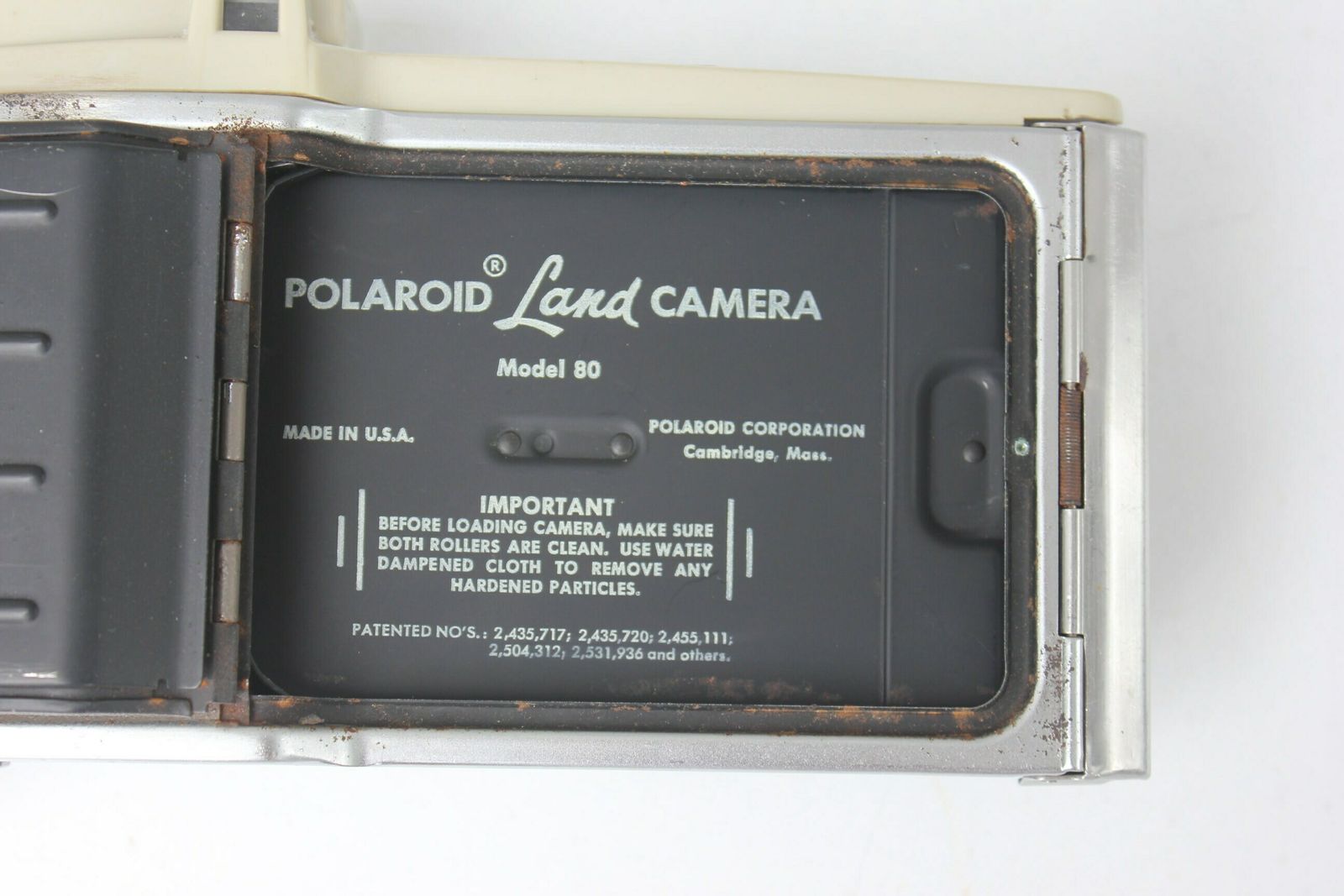 Vintage Polaroid Land Camera Model 80a With Case Folding Photo Camera Collectible Camera photo buy