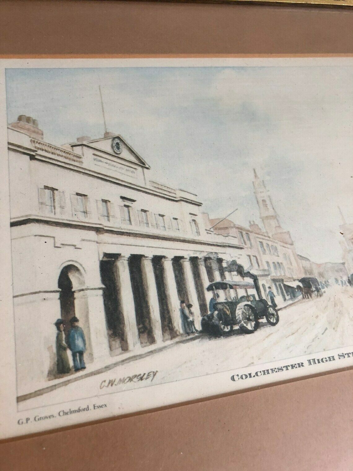 Set Of 11 Framed Essex Prints By C W Morsley Printed By Medici Society   Gp Groves   Chelmsford Framed (Ll) photo for sale