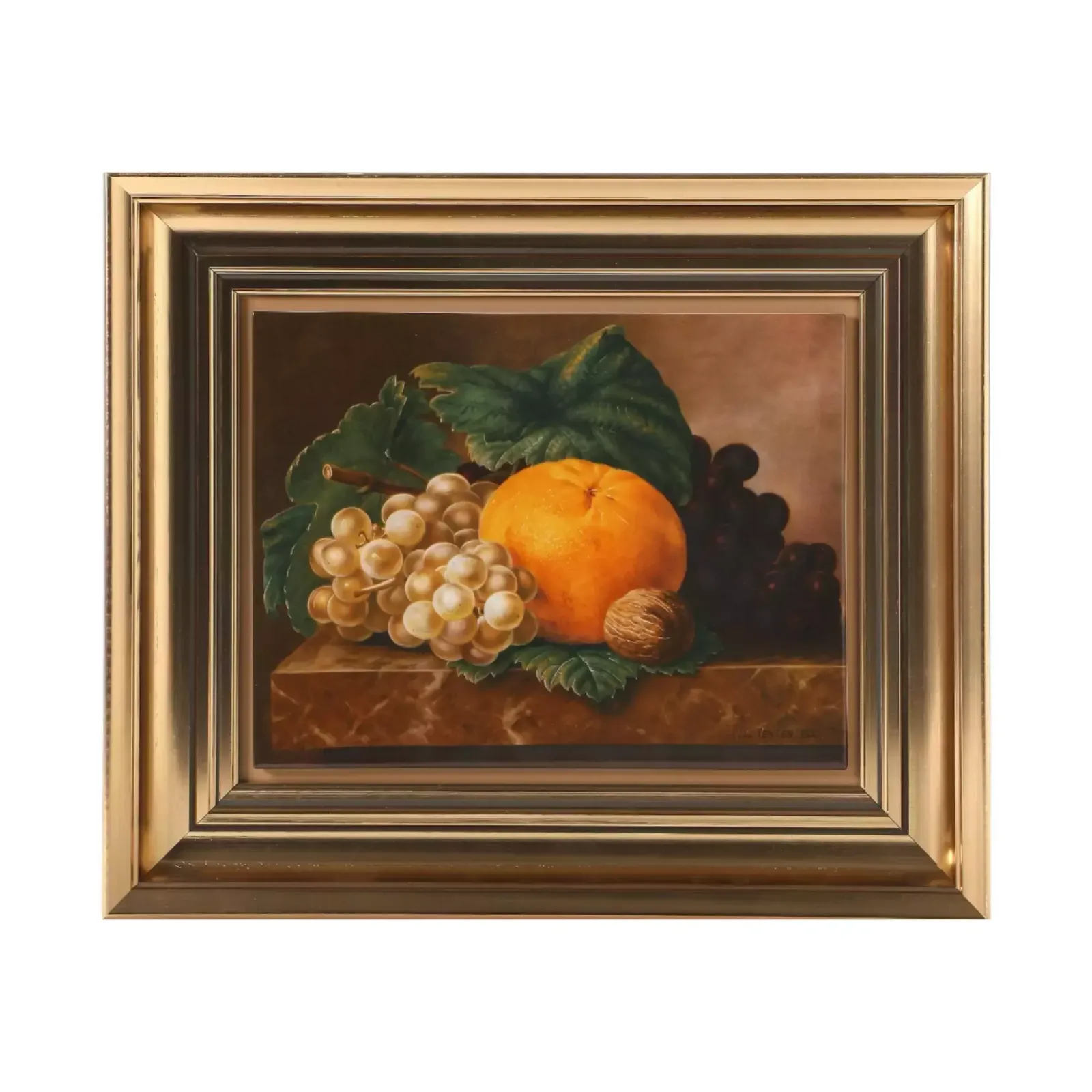 Porcelain Picture "Dream Of Italy: Fruits"