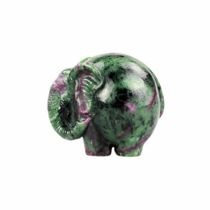 Carved Figurine Of An Elephant In Faberge Style 20th Century photo for sale