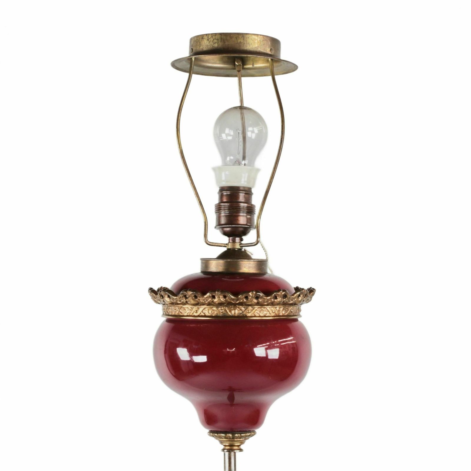 Floor Lamp In Art Nouveau Style. Turn Of The 19th 20th Centuries photo Lighting