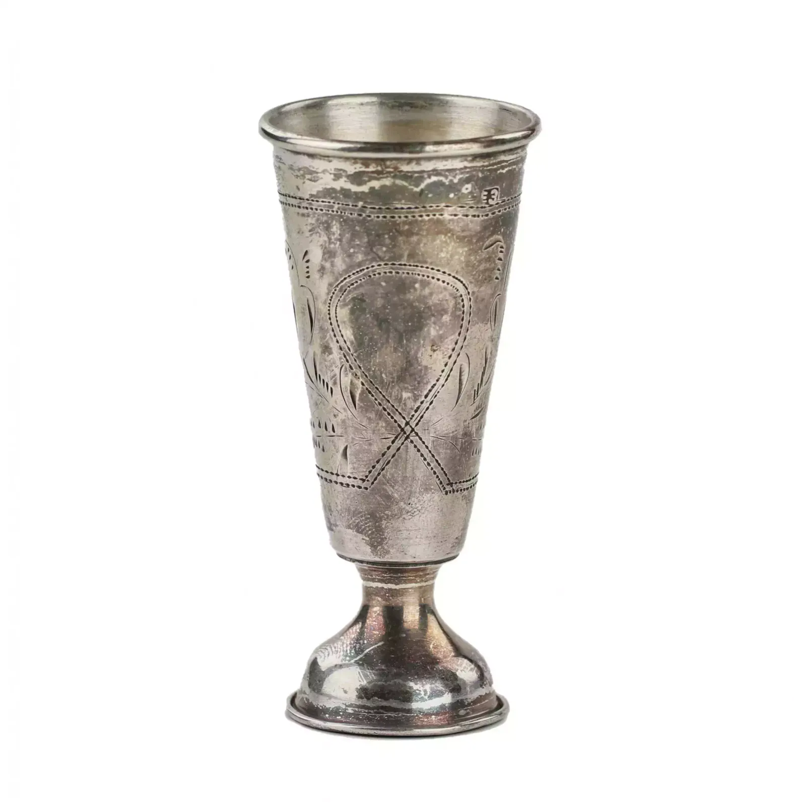 The Silver Goblet For Kiddush, 1900s photo Home Decor