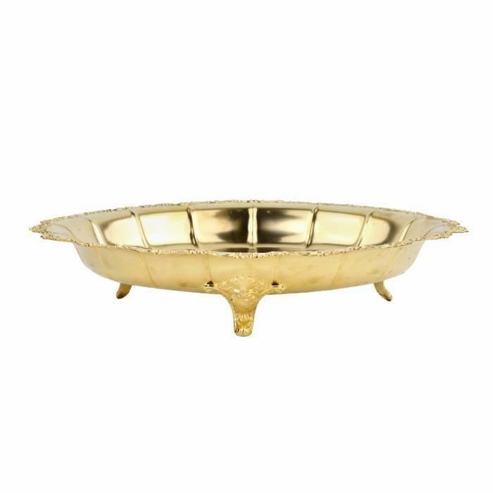 Silver Plate With Gilding On Three Legs, In The Style Of Historicism. Latvia 1930s photo furniture