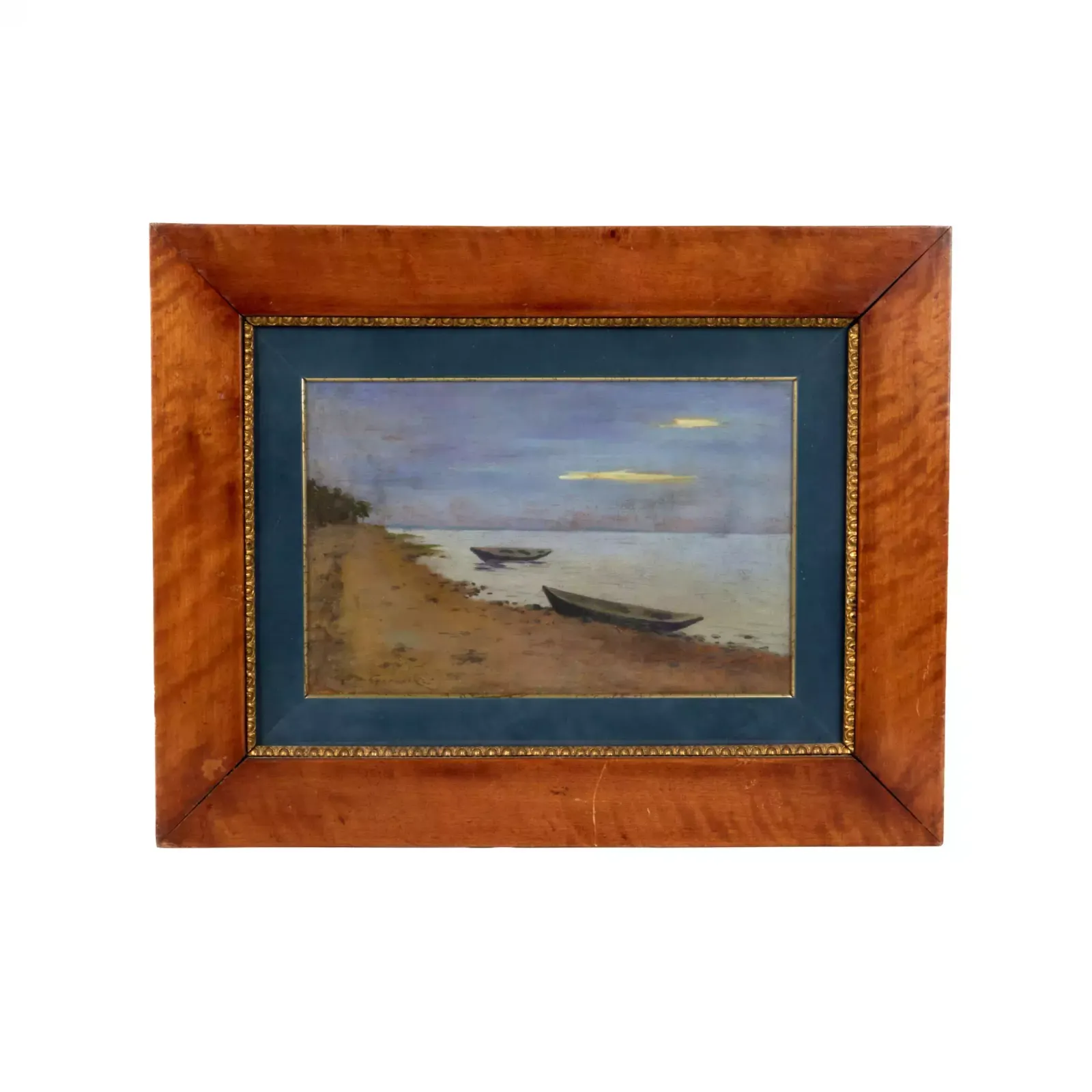 F.F. Buchholz. Seascape. On The Seashore.