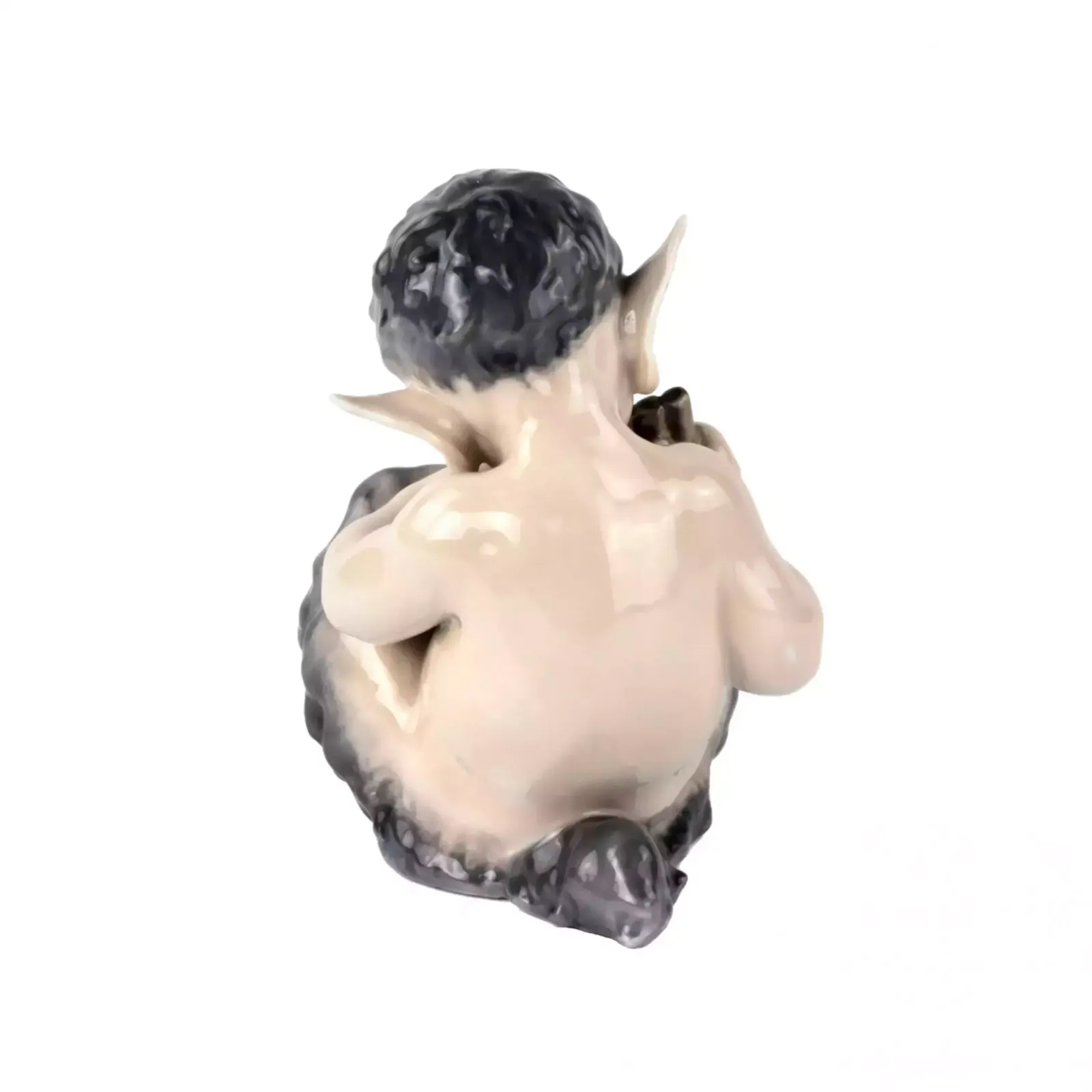 Figurine Faun With Flute. Royal Copenhagen. photo 239.0