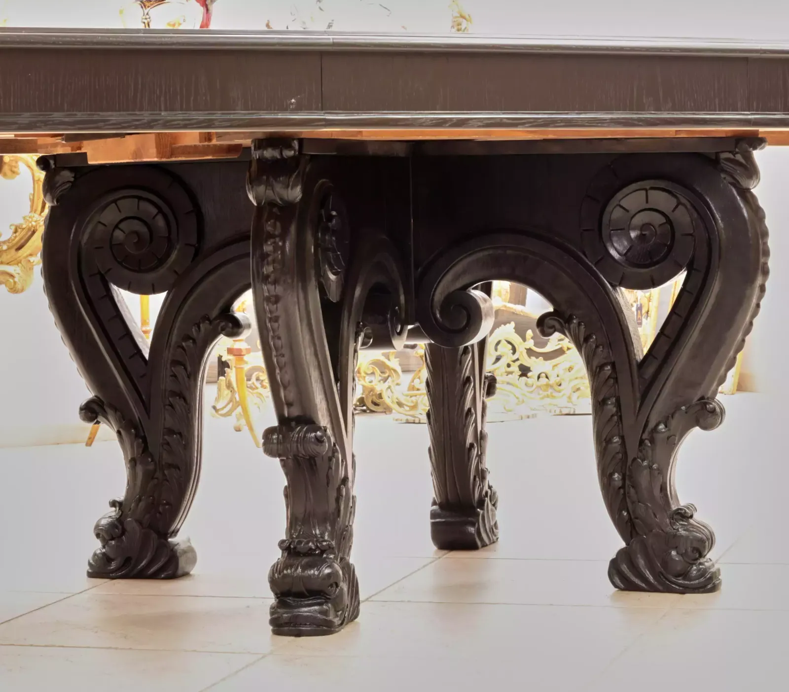 Table Set In The Style Of Napoleon III. photo vinterior