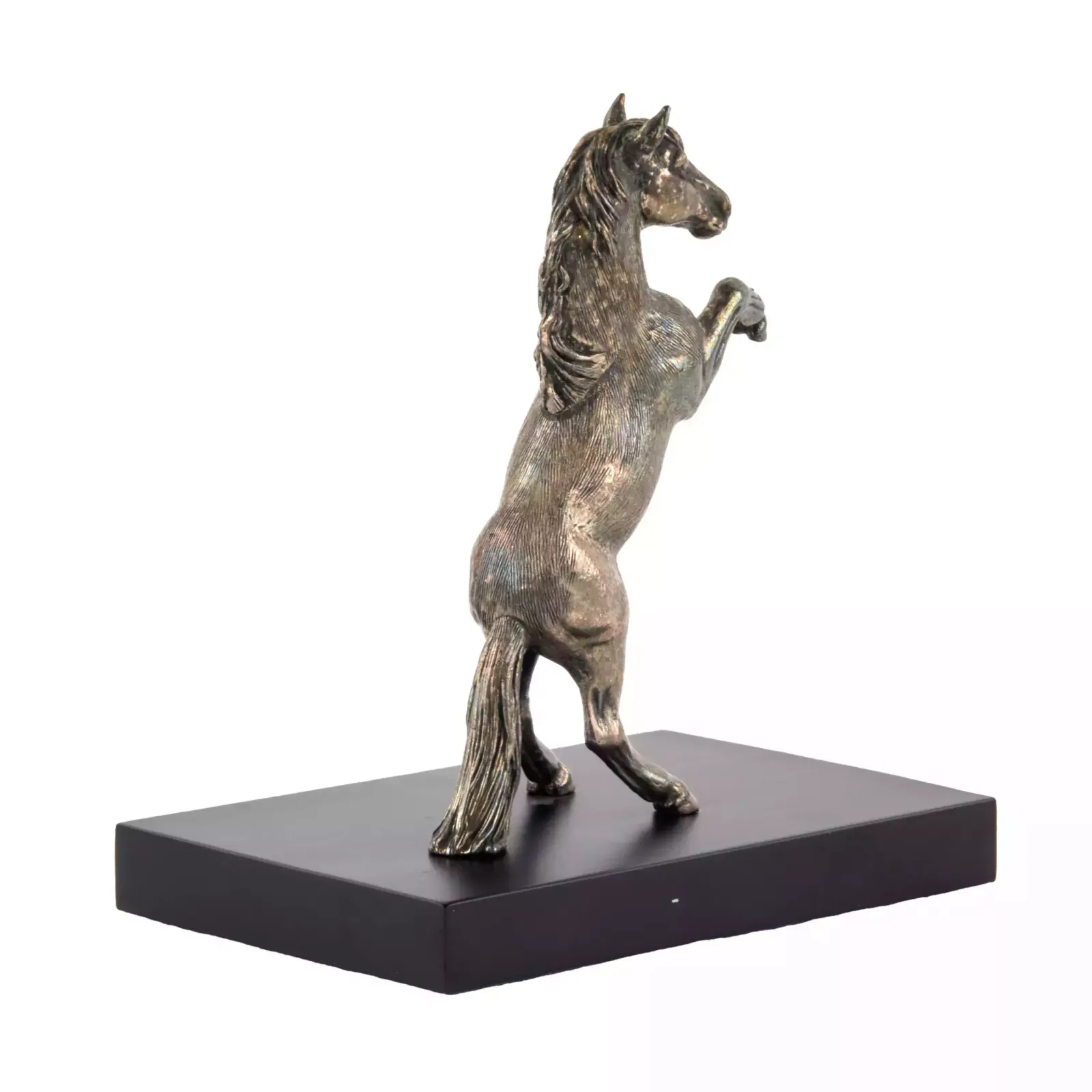 The Figure Of The Rearing Horse. Silvering. Tsar Imperial Collection. photo 256.0