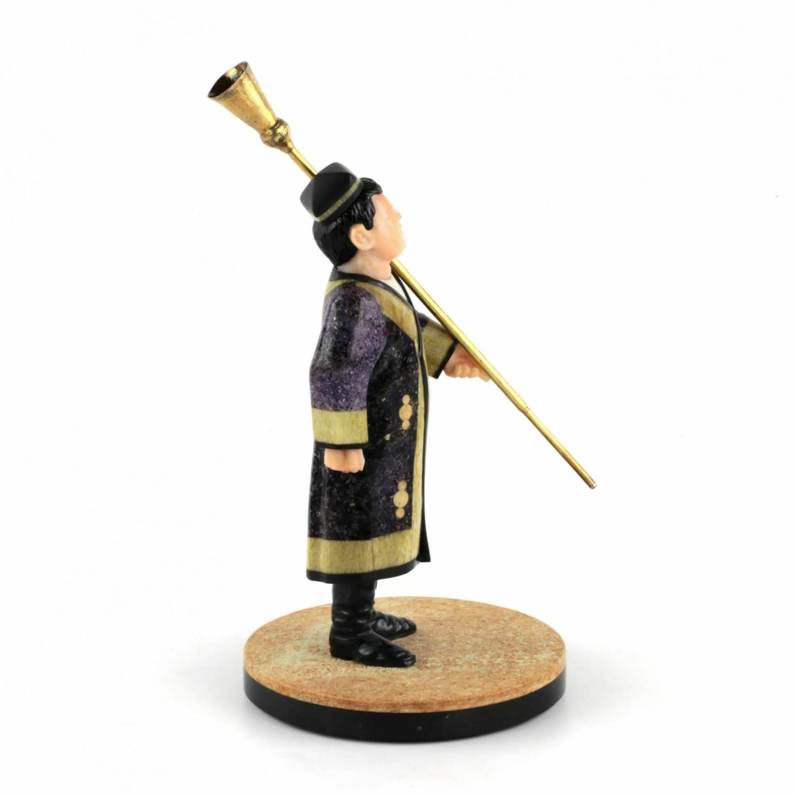 Figurine Of An Uzbek In National Costume With Kornai photo for sale