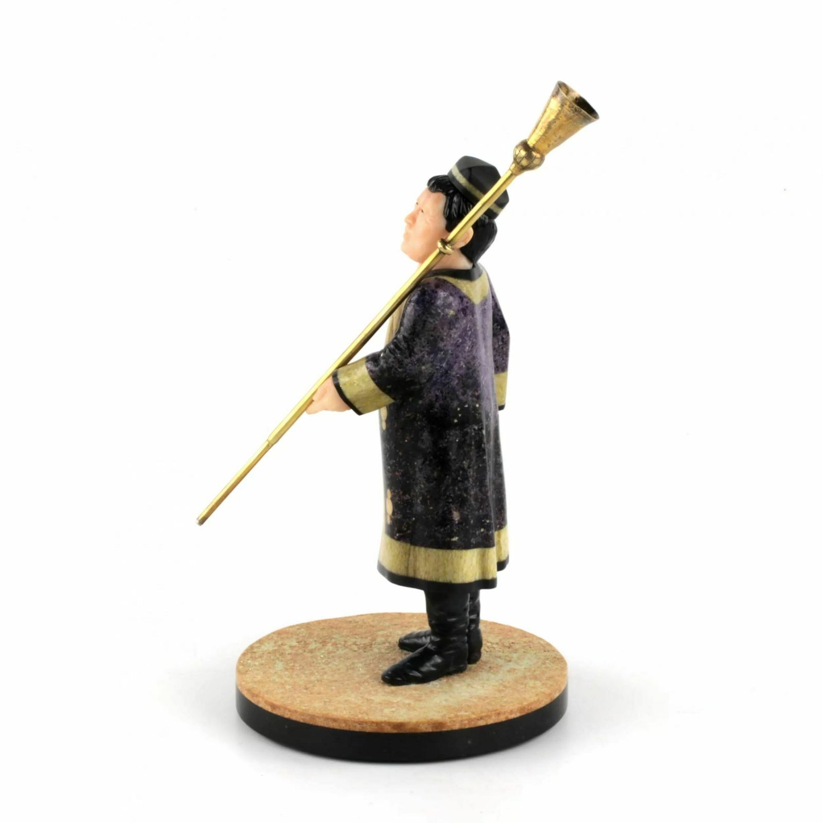 Figurine Of An Uzbek In National Costume With Kornai photo 1197.0
