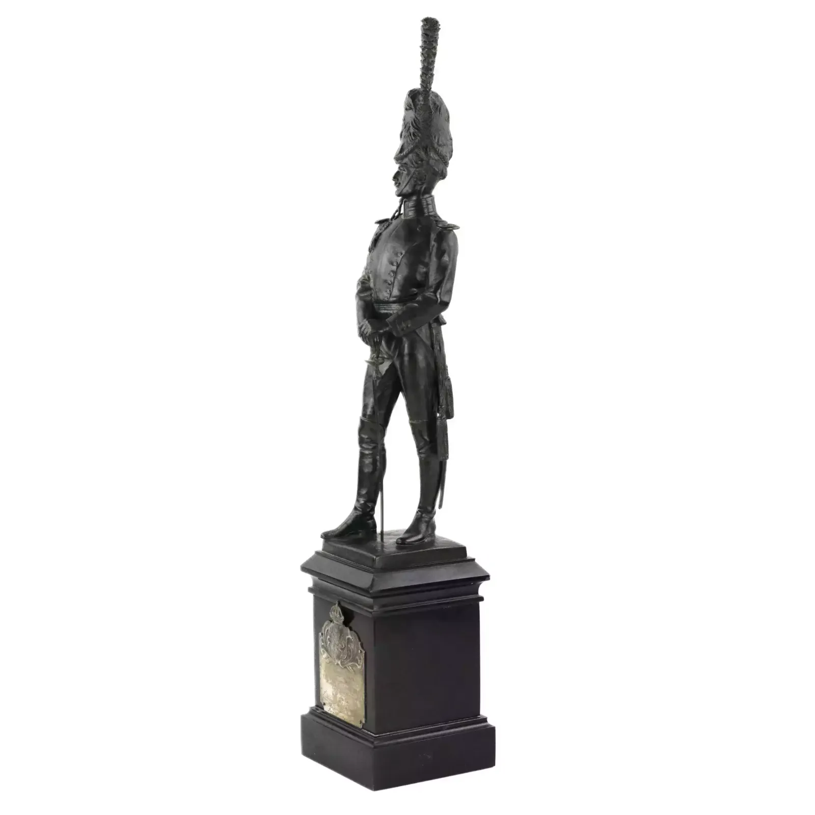 Bronze Figure Of An Officer  Alfred Olson photo for sale