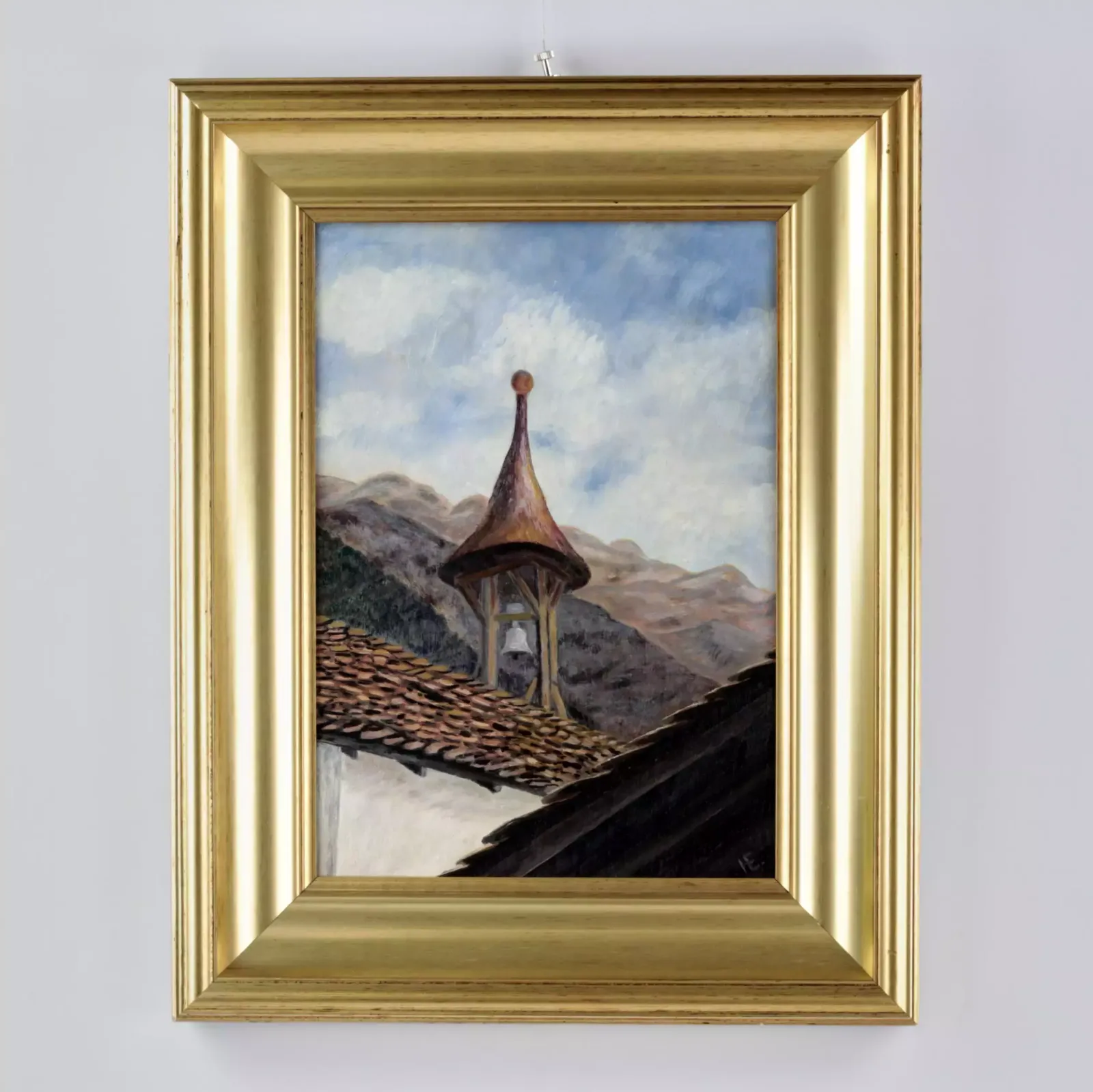 Painting "Subcarpathian Rus", Normand Yevgeny Osipovich. 1930. photo for sale