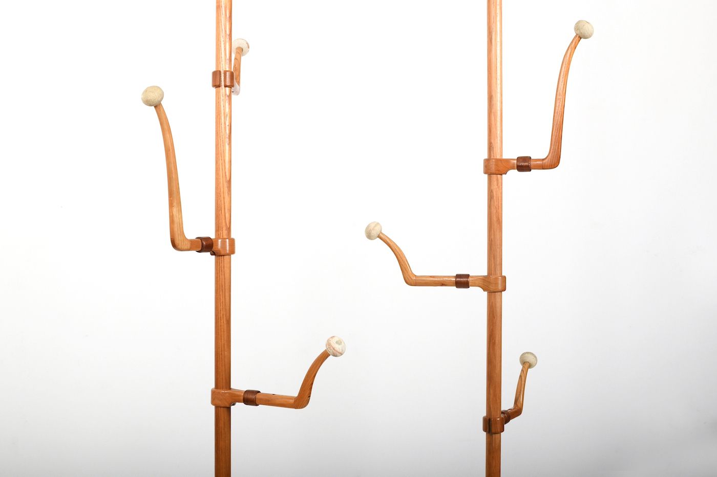Rare Pair Of 1950s Sculptural Danish Jacket/Hat Stands By Harbo Sølvsten photo 3650.0