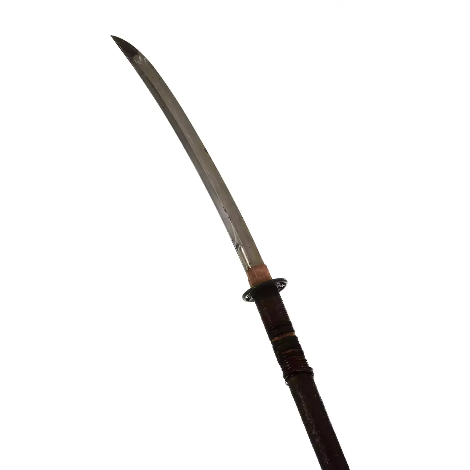 Japanese Traditional Naginata Spear, Shinshinto Period, 1781 1876. photo vinterior